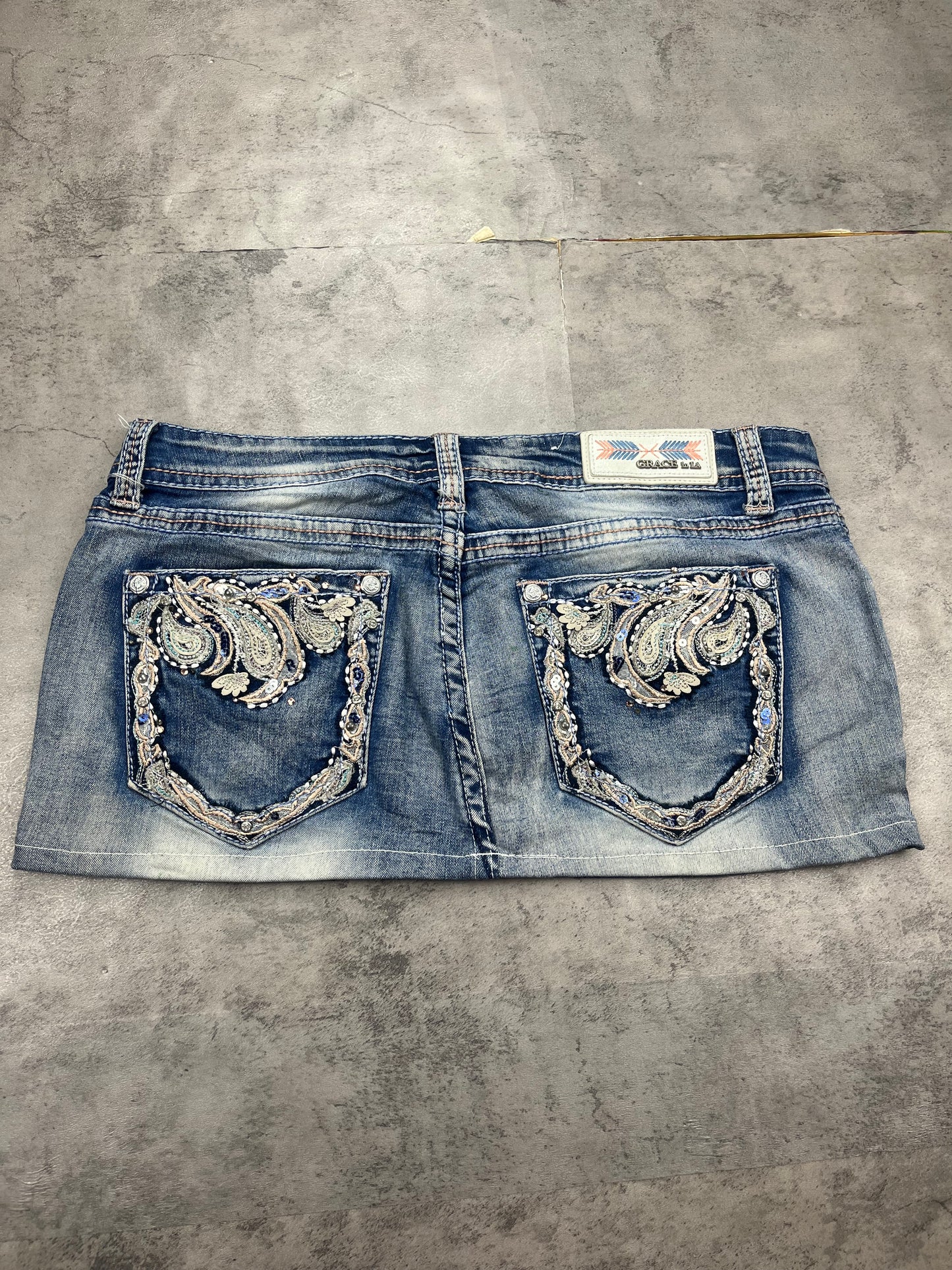 Mini Grace in LA vintage Y2k Jeans Rock