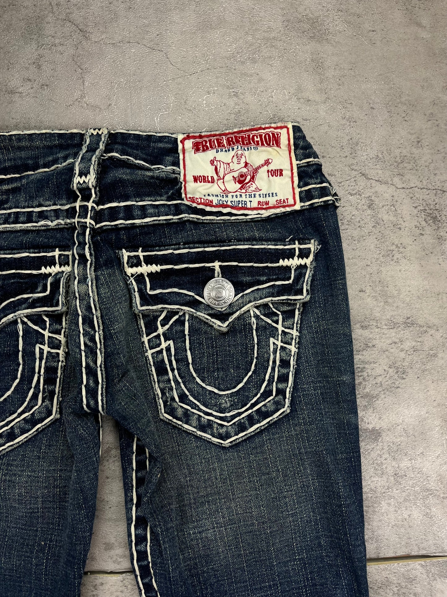 True Religion Rare Y2K Low Waist Bootcut Denim Flared Style