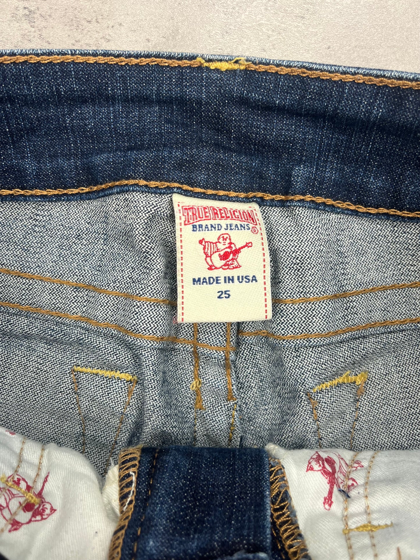 Mini Y2k Vintage True Religion Jeans Rock