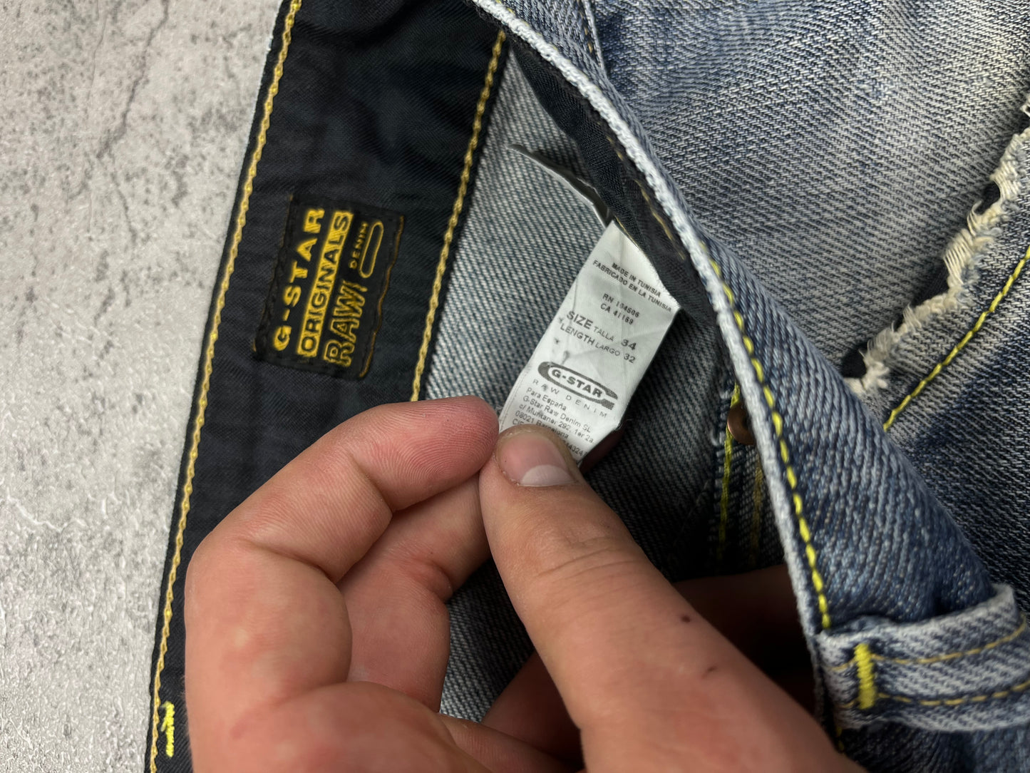 G-Star 96 Vintage Y2k Baggy Jeans Denim