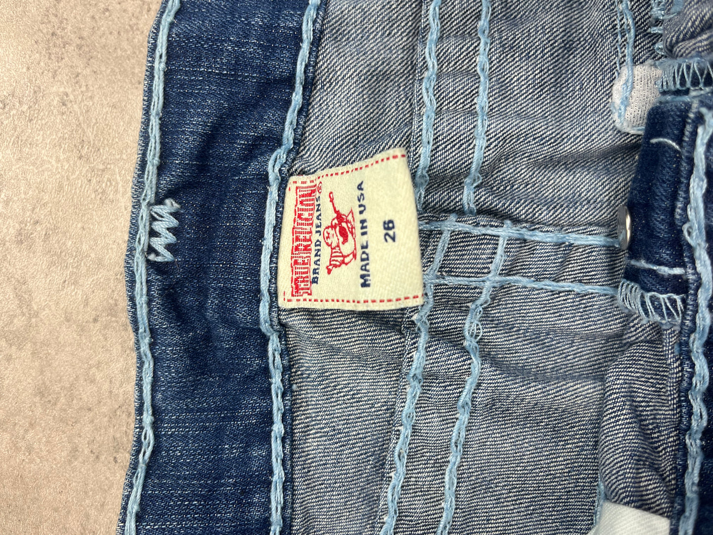 Mini True Religion Jeans Rock Skirt