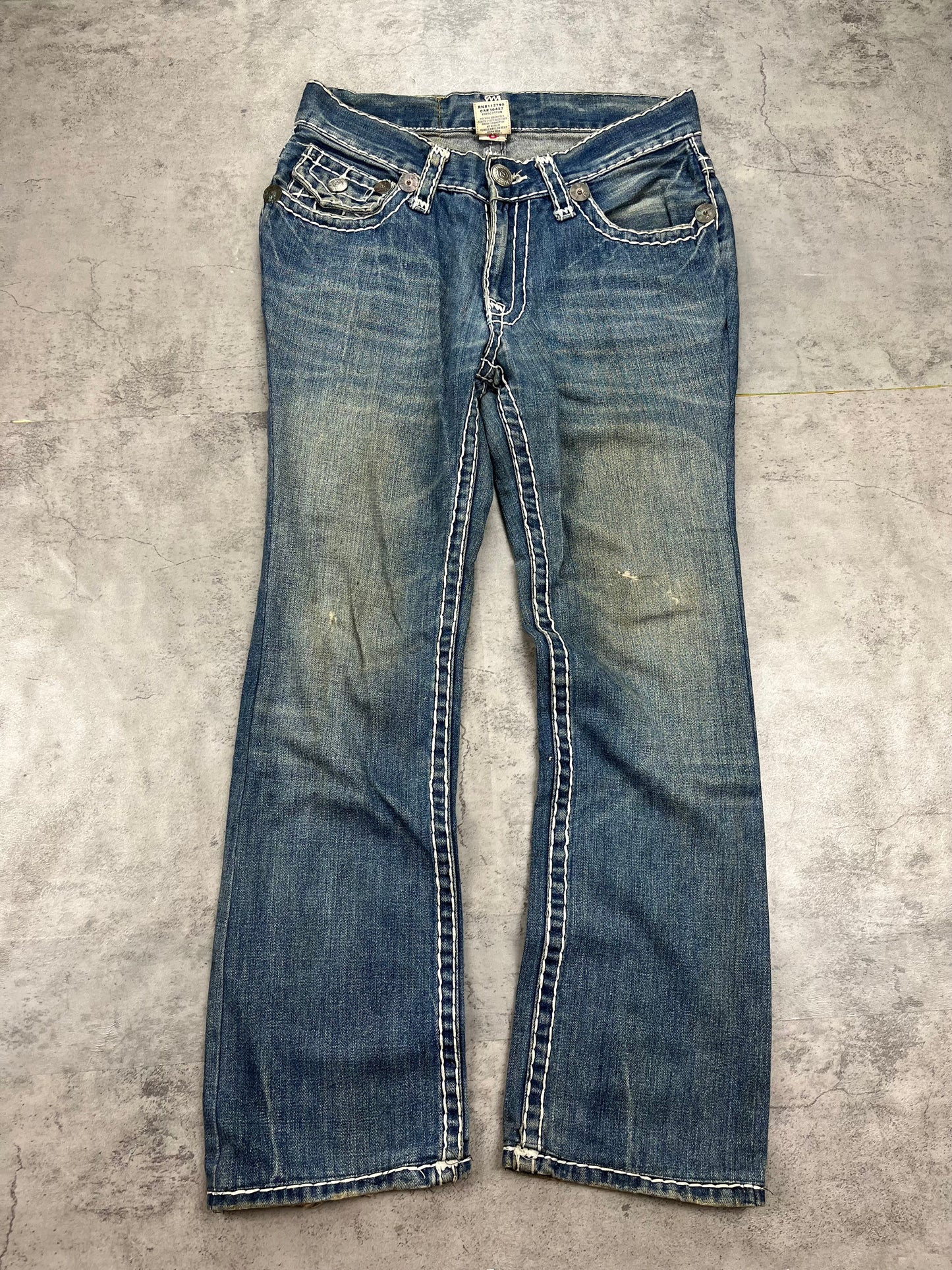 Vintage Bootcut Baggy True Religion Jeans