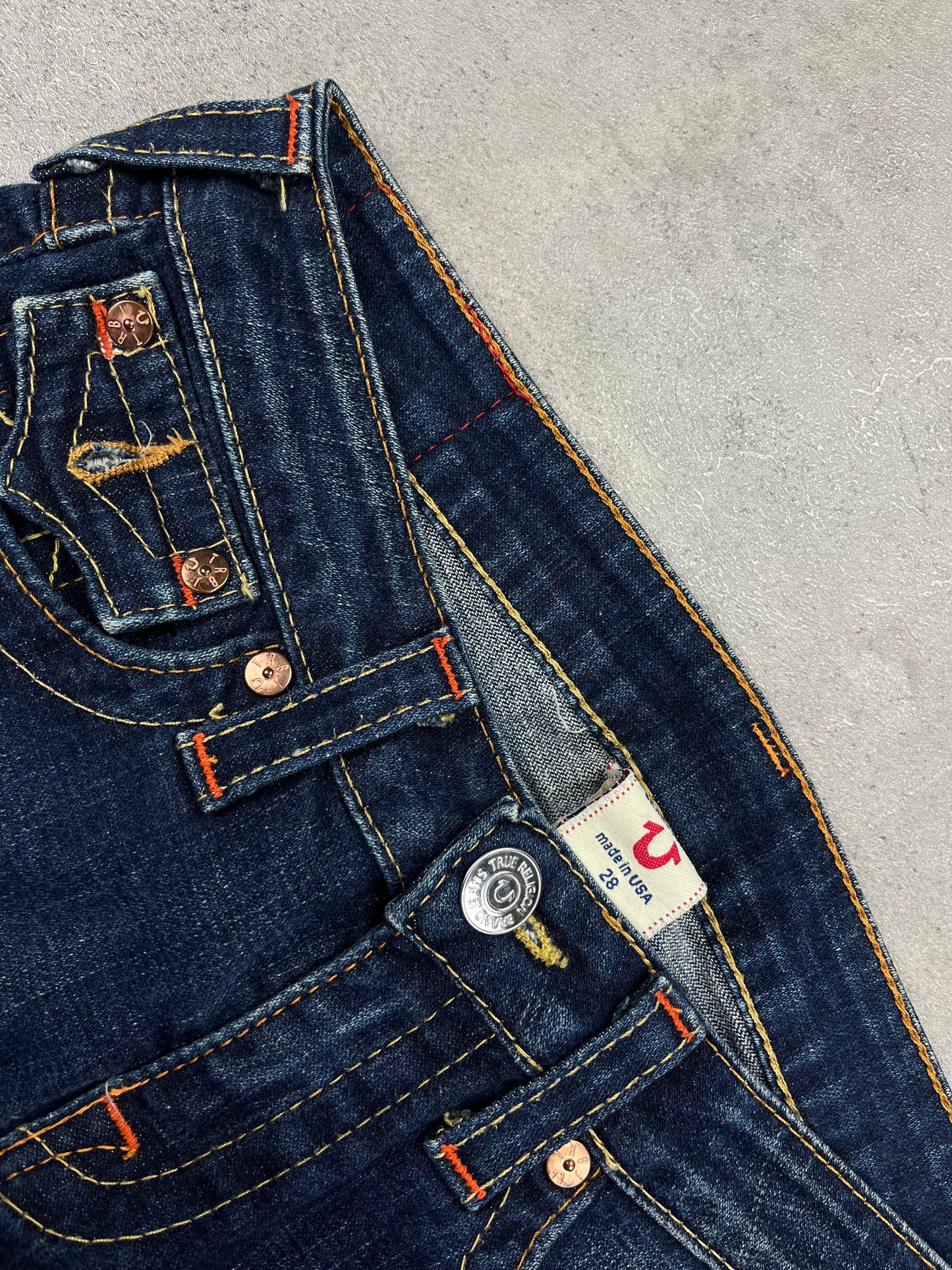are True Religion Y2K Vintage Denim Bootcut Low Waist Flared
