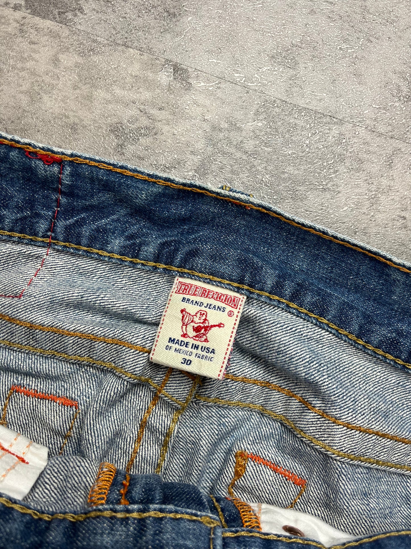 Vintage True Religion Booby Big T Baggy Jeans