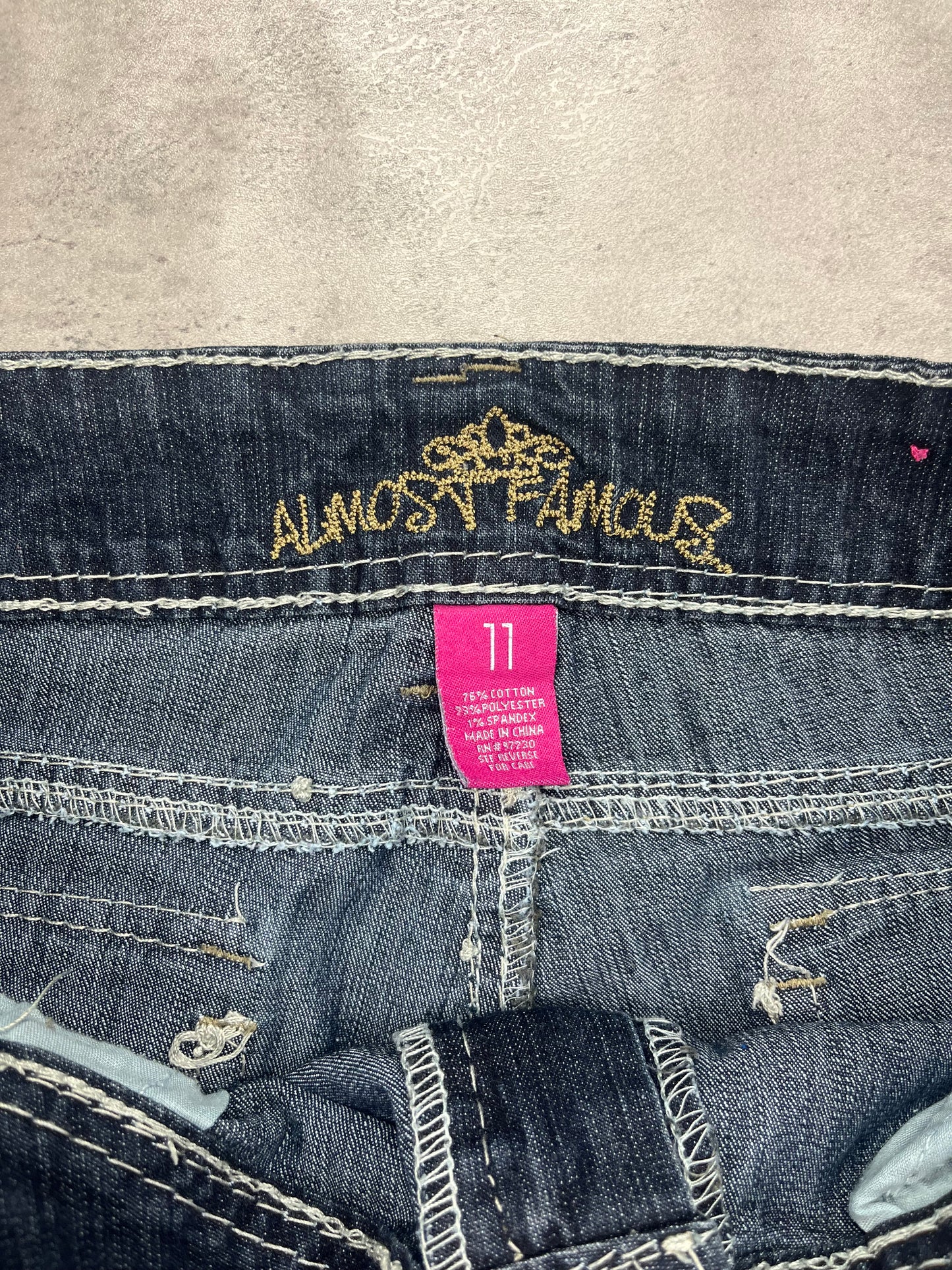 Vintage Almost Famous Mini Rock