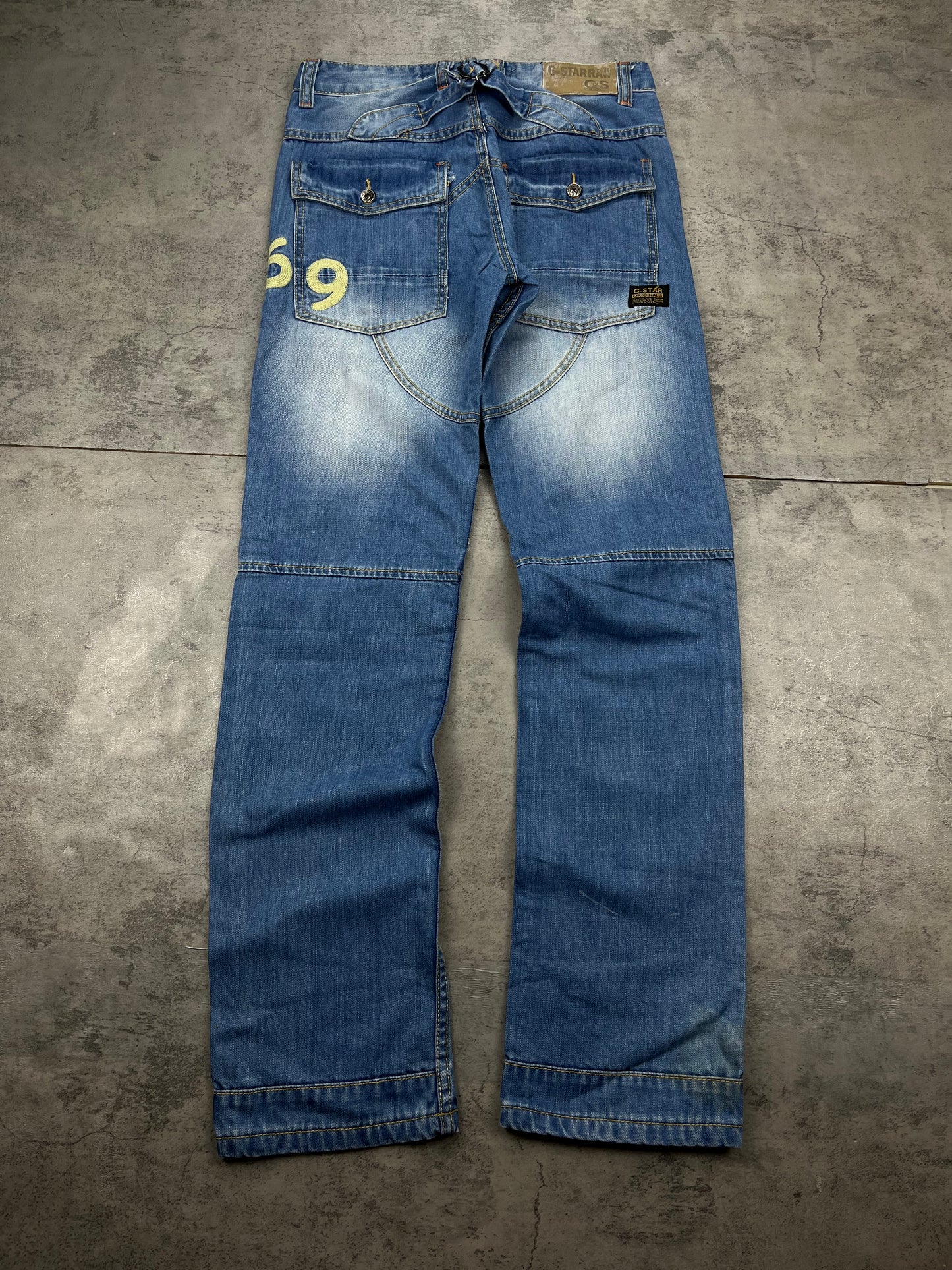 G-Star Embroidered Y2k Baggy 96 Jeans Denim