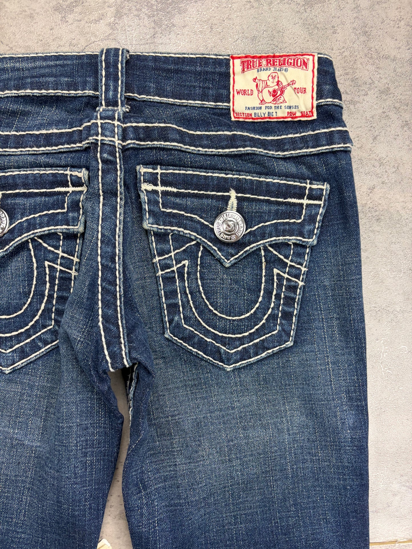 True Religion Lowwaist Bootcut Vintage Jeans Y2k Flared