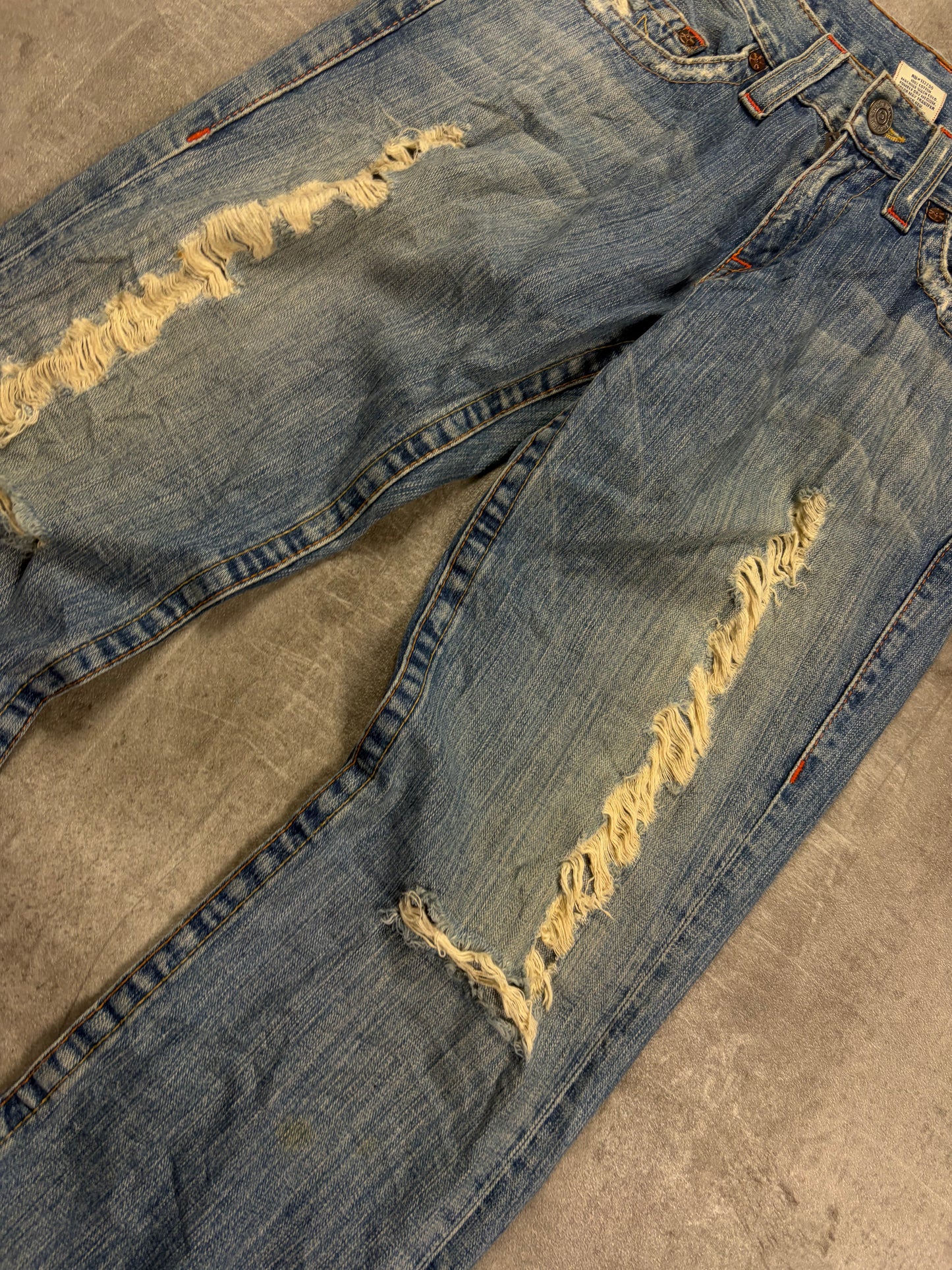 True Religion y2k flared jeans Baggy Pasha Style