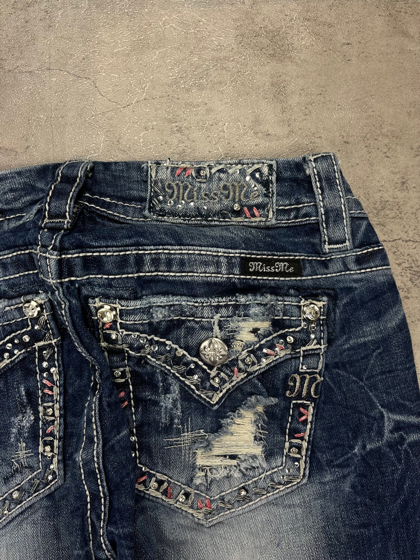 Miss me Lowrise Lowaist Bootcut Flared Y2k Vintage Jeans