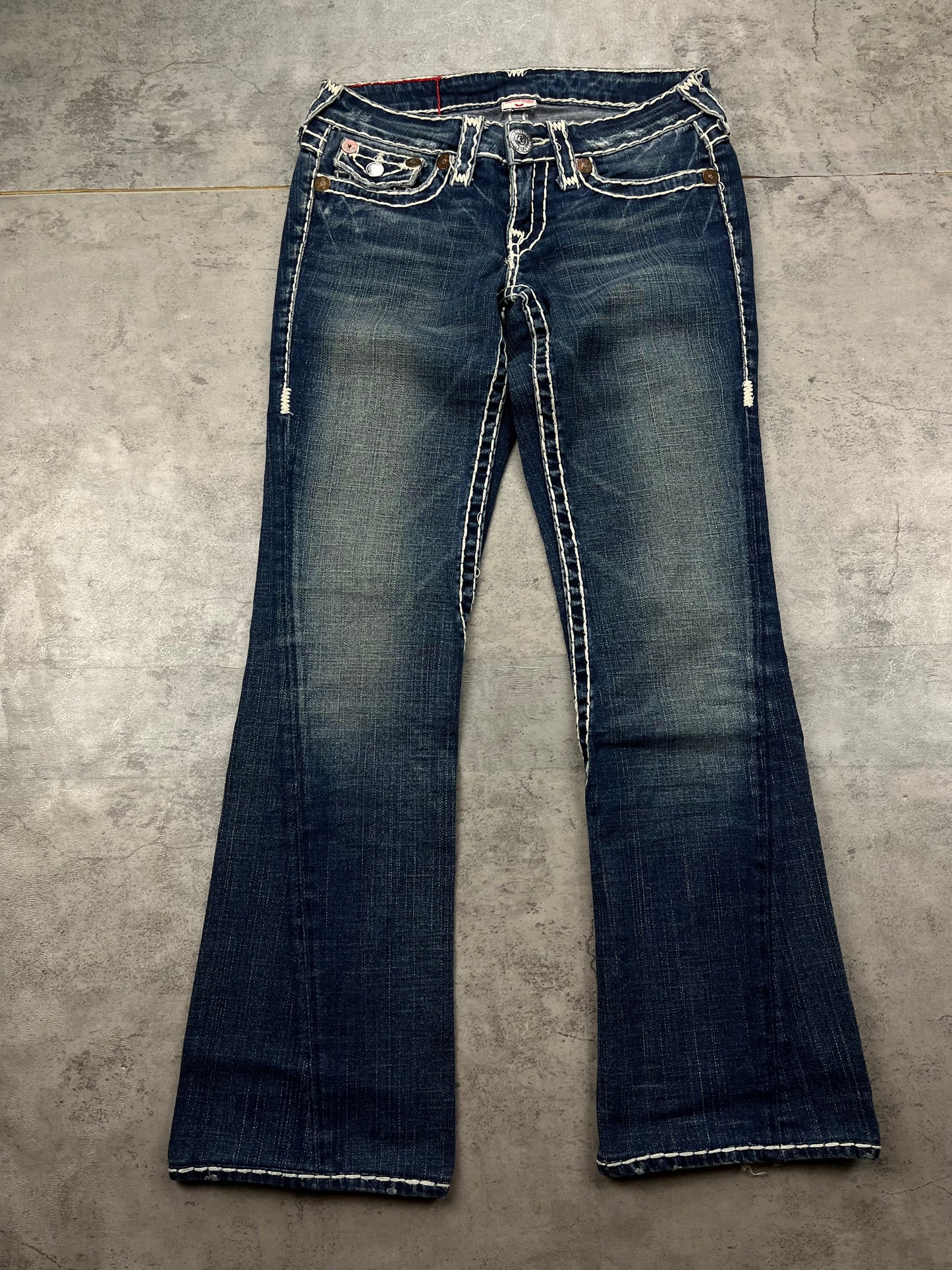 Lowwaist True Religion Bootcut Jeans Vintage Y2k