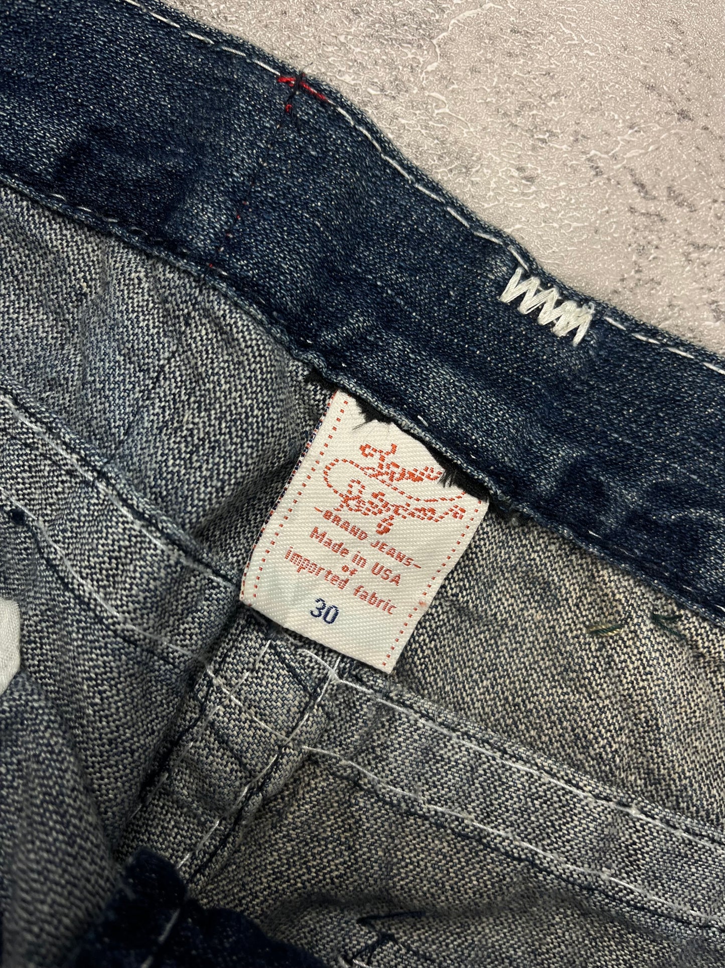 Y2K Retro True Religion Bootcut Flare Jeans Low Rise Vintage