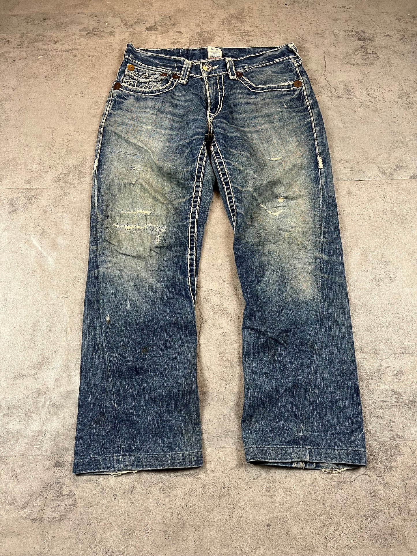 Vintage Y2k True Religion Baggy Jeans W34