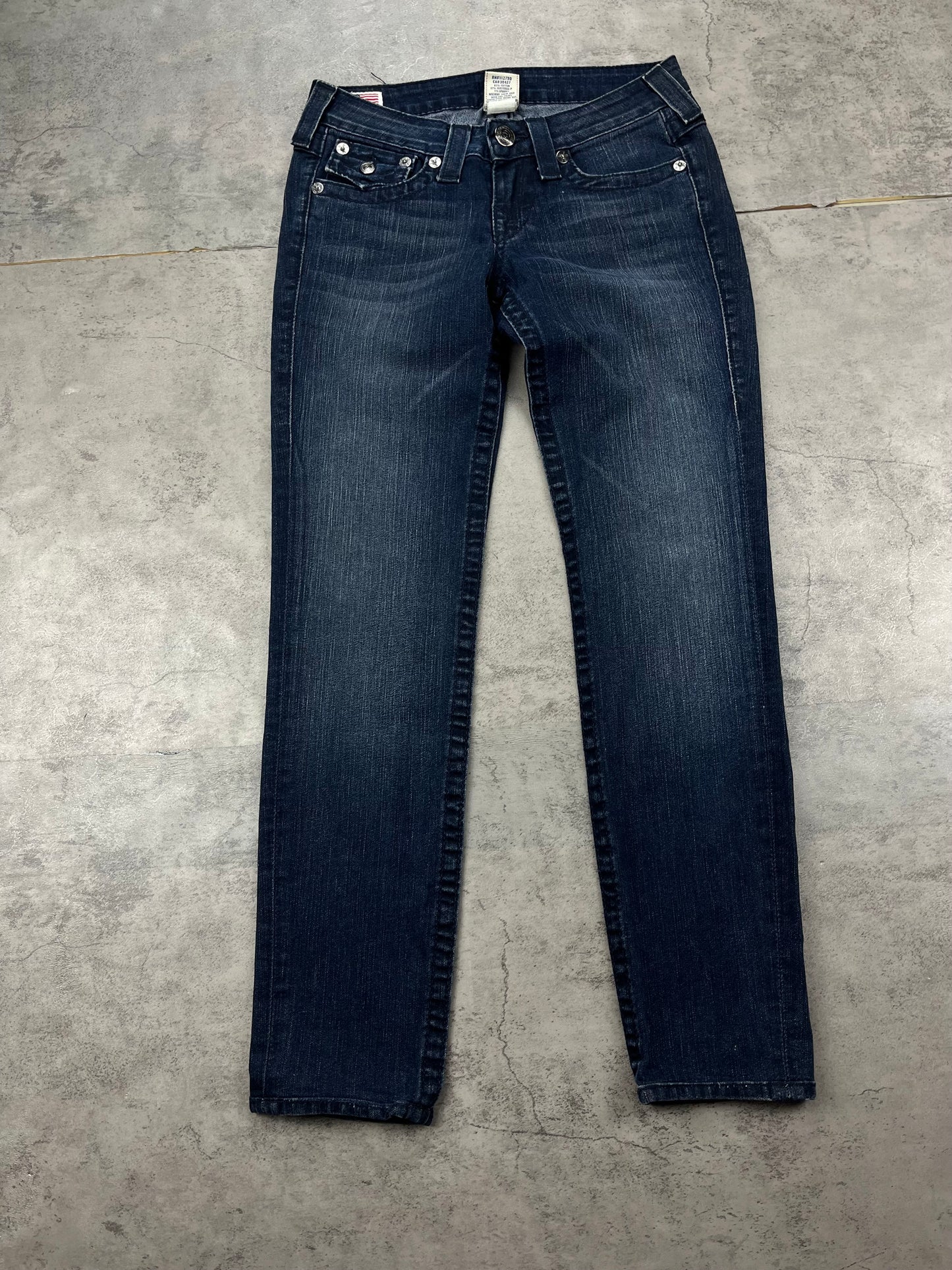 True Religion Lowwaist Straight Y2k Jeans Bootcut