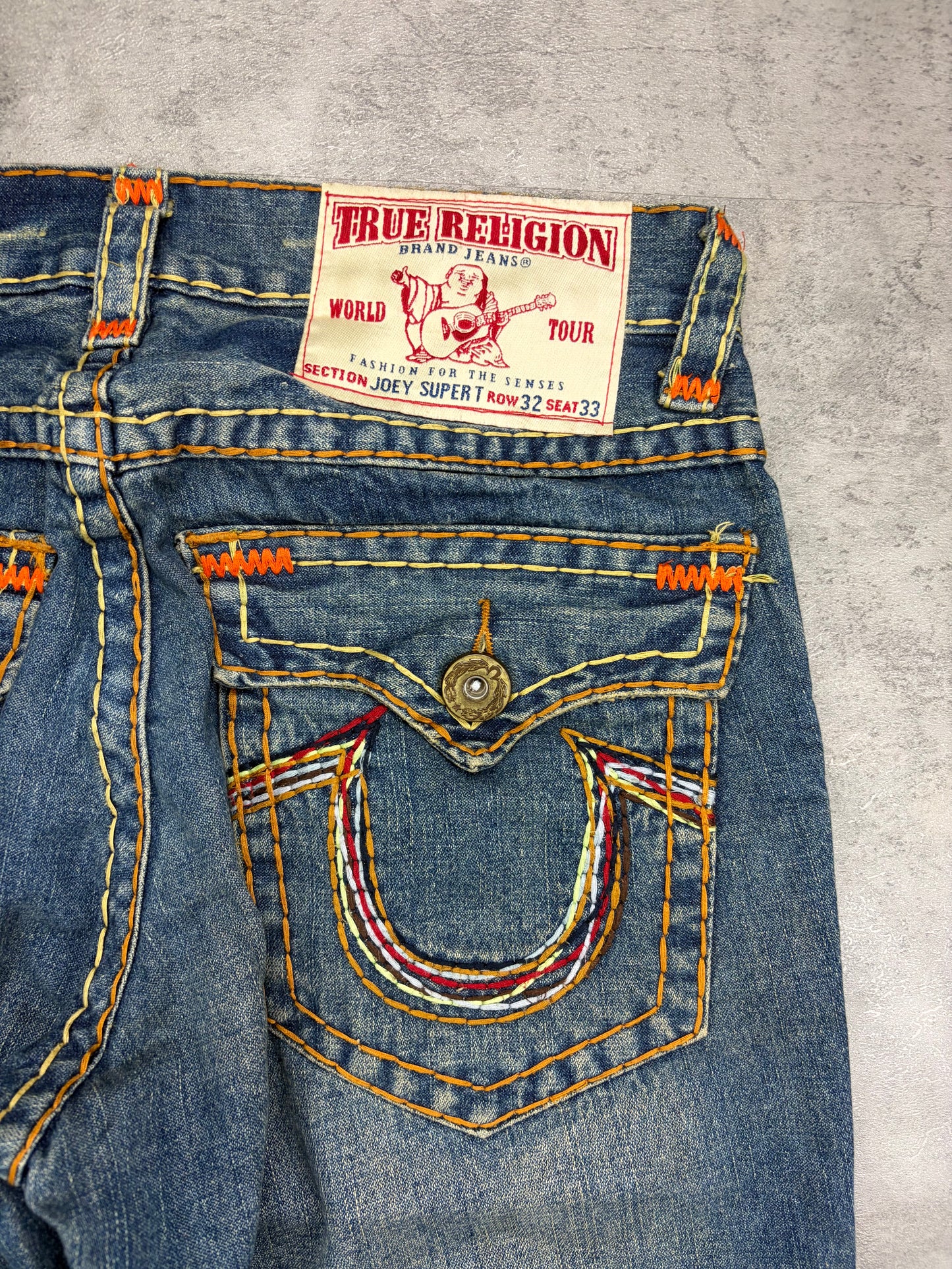 True Religion Y2K Flared Jeans Vintage
