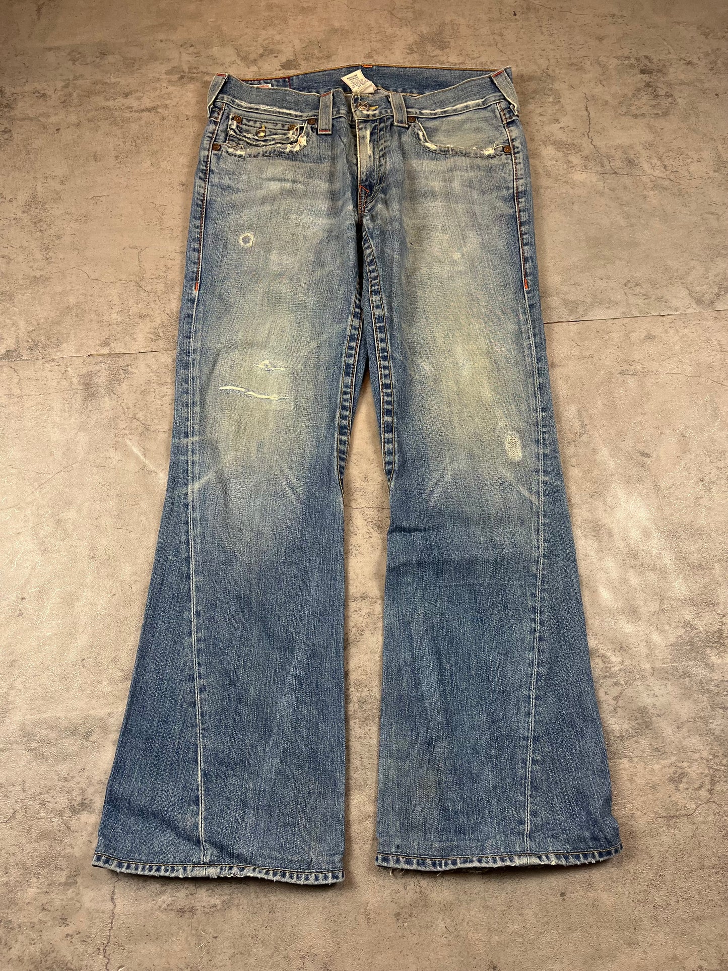 Vintage Y2k True Religion flared