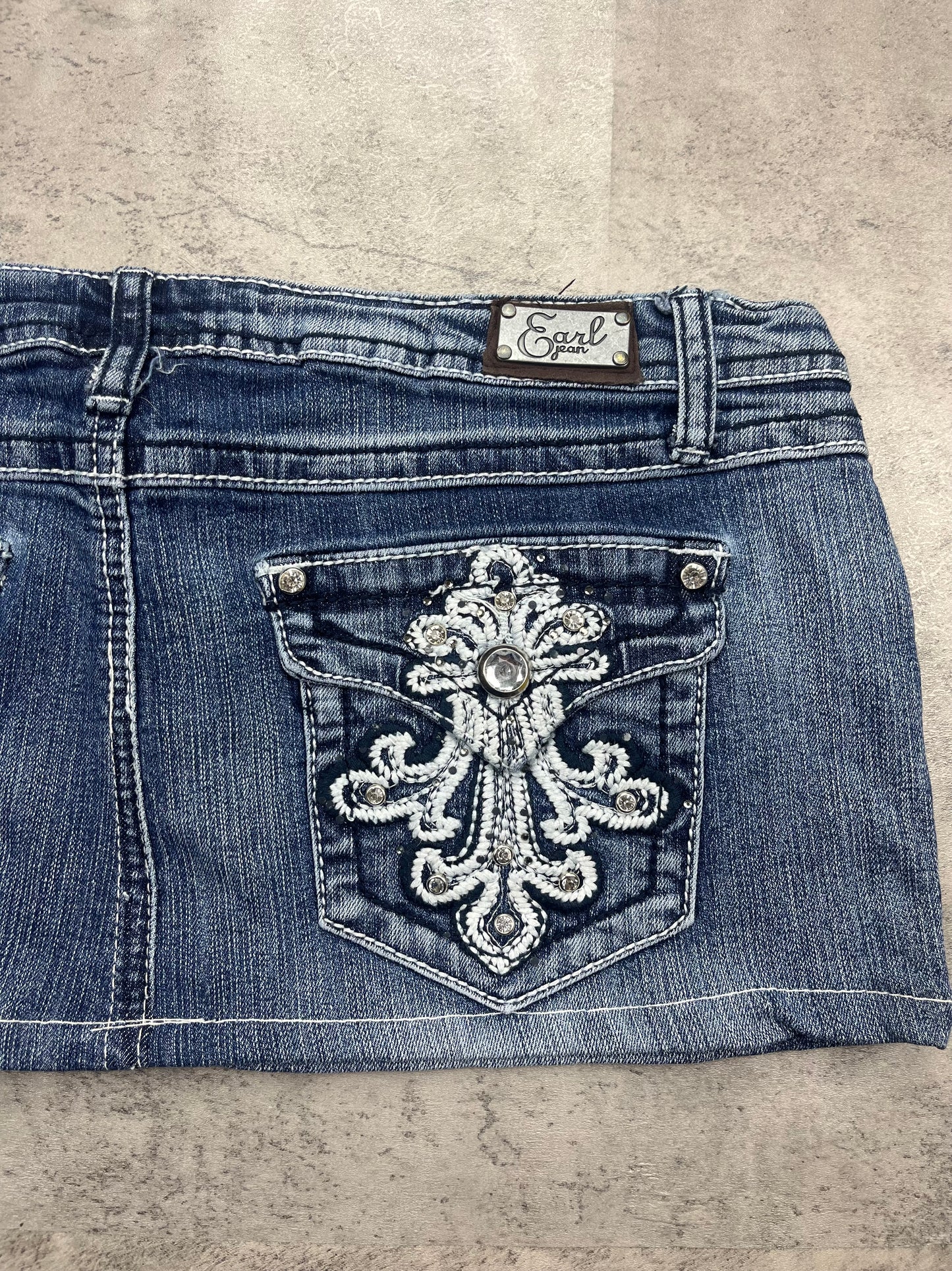 Mini Earl Jeans Vintage Y2k Jeans Rock
