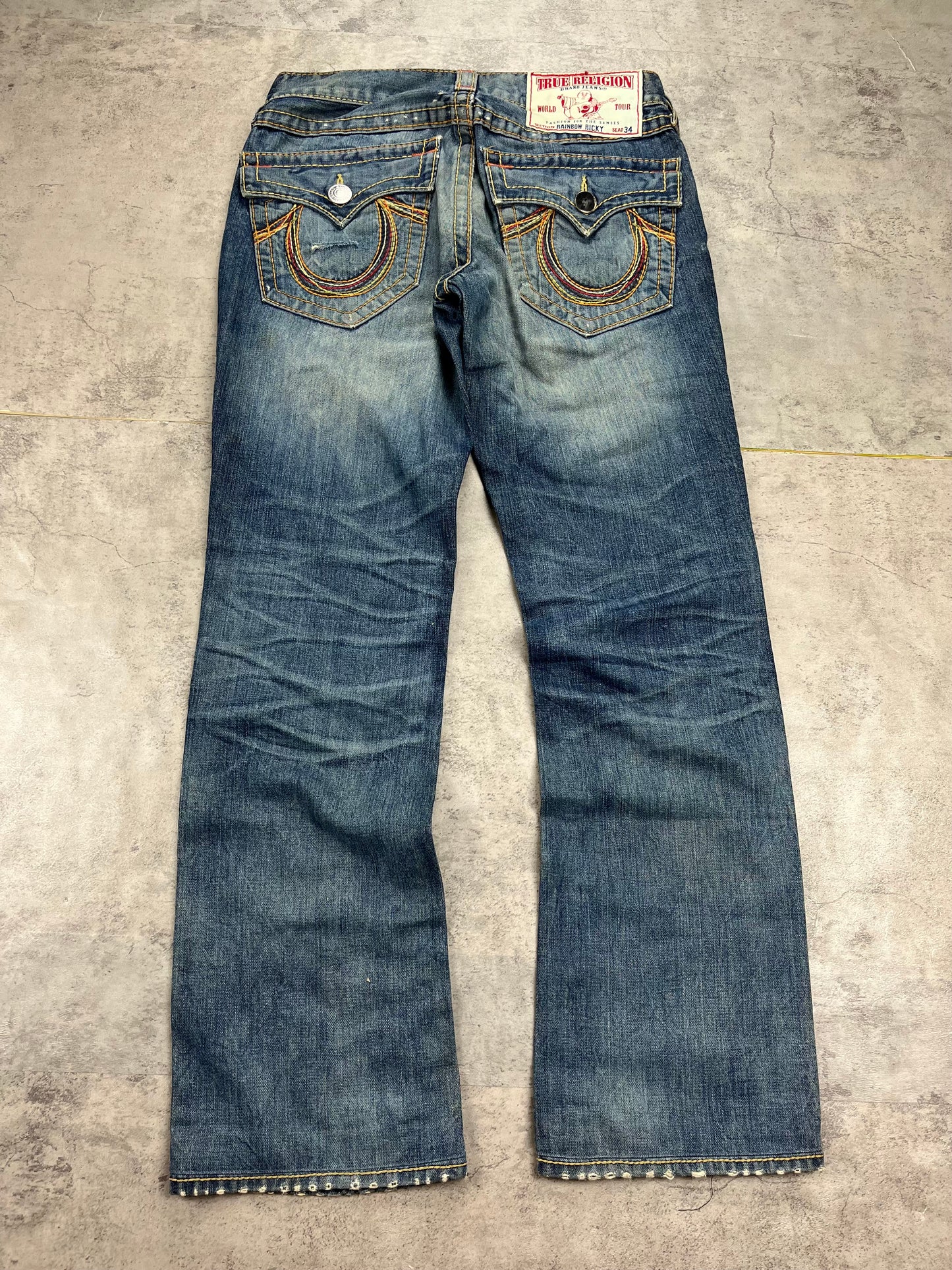 Vintage Y2k Bootcut True Religion Jeans