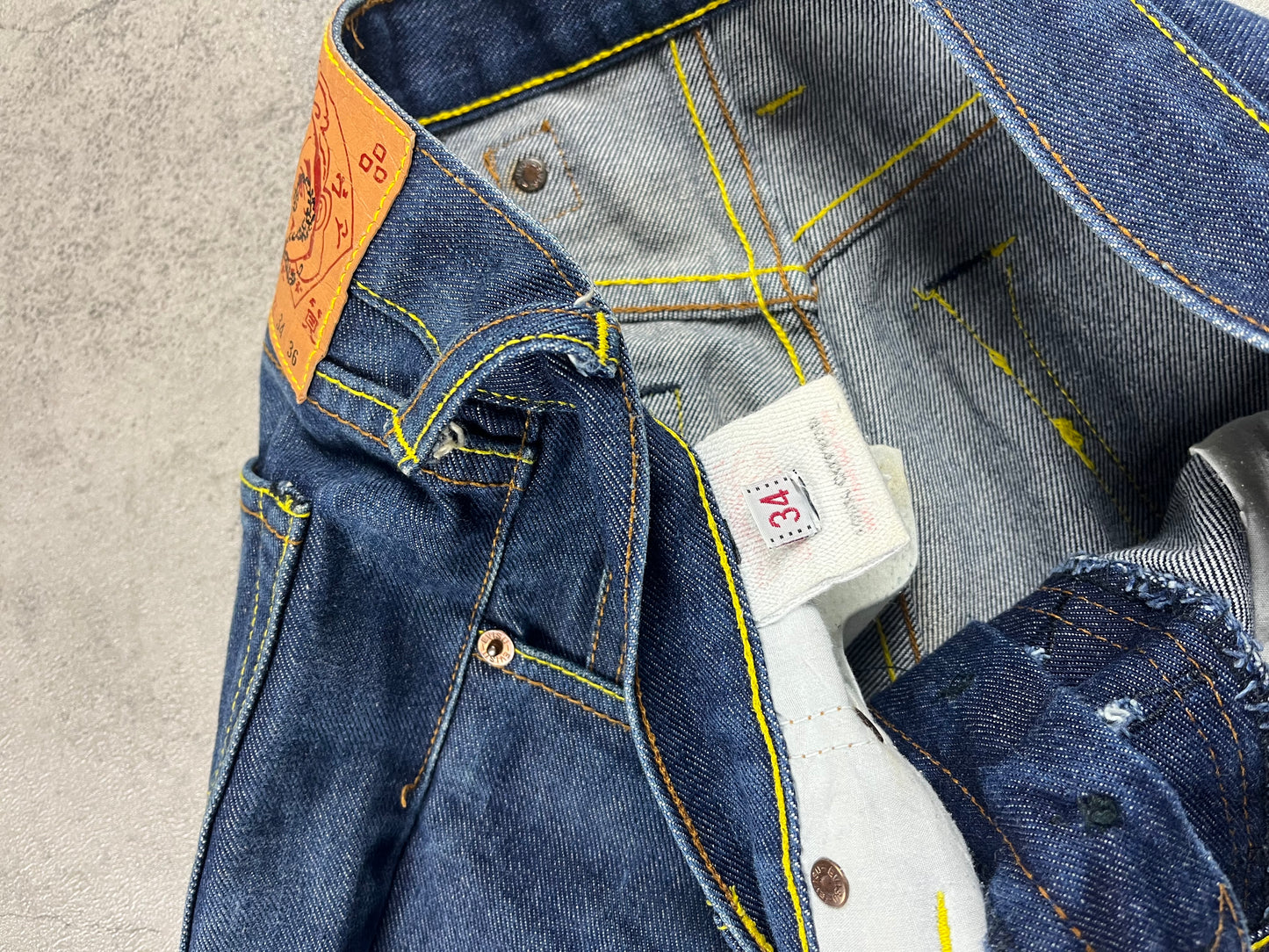 Vintage Y2k Evisu Baggy W34