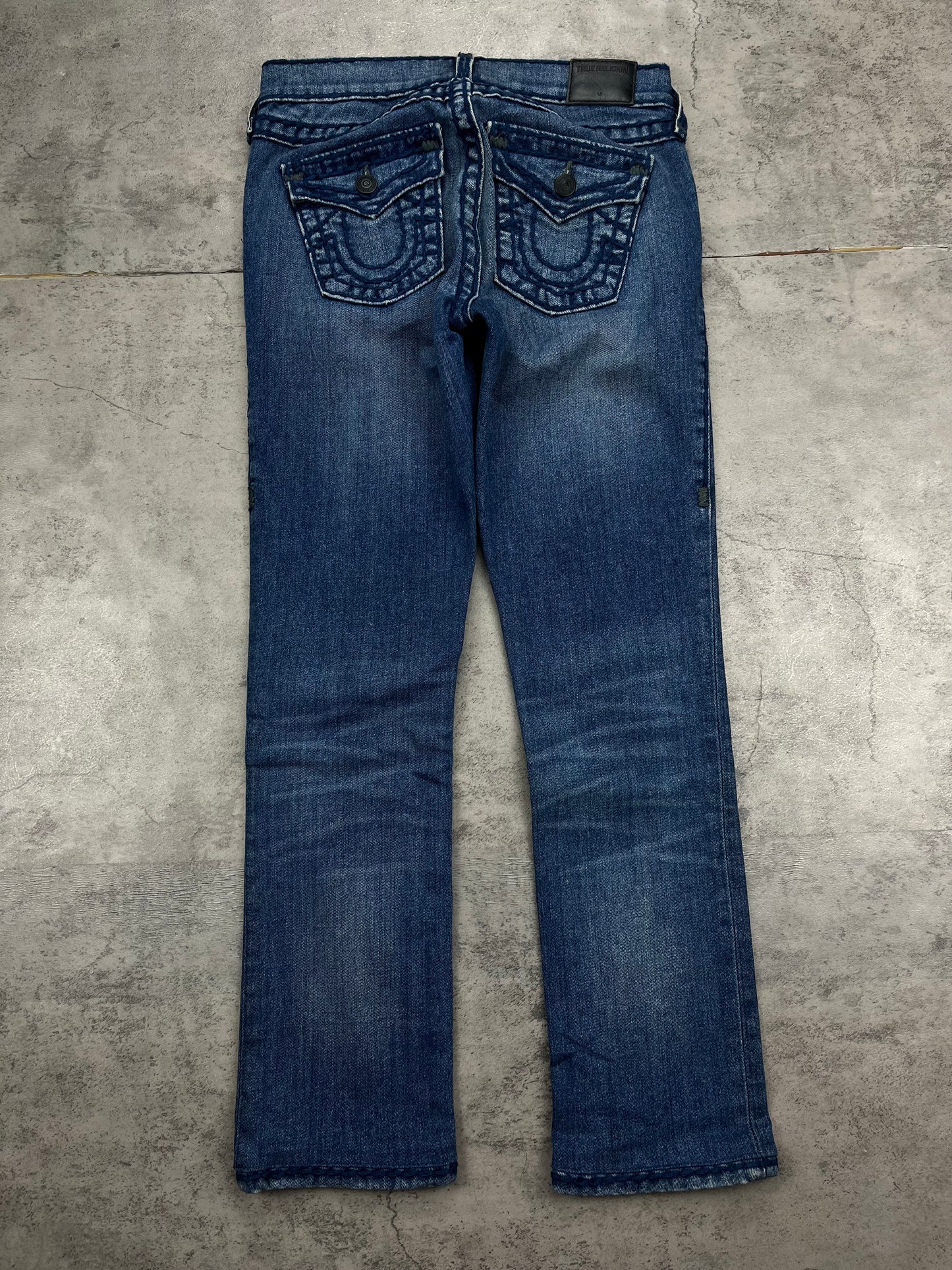 Vintage Y2K Low Waist True Religion Bootcut Flared Denim