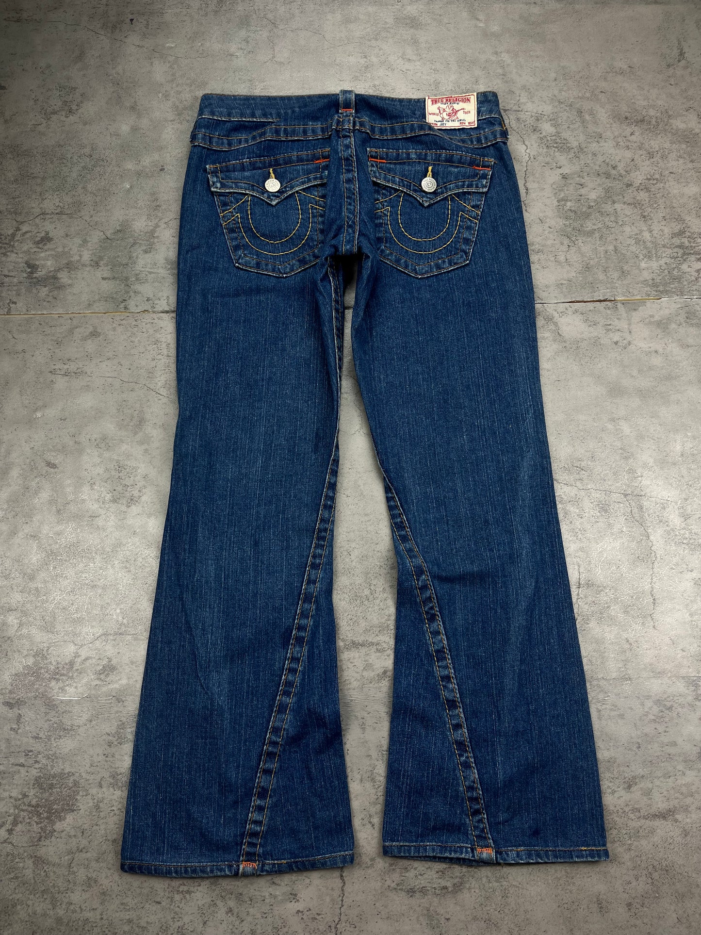 Rare Vintage True Religion Jeans Bootcut Flared Y2K Low Rise