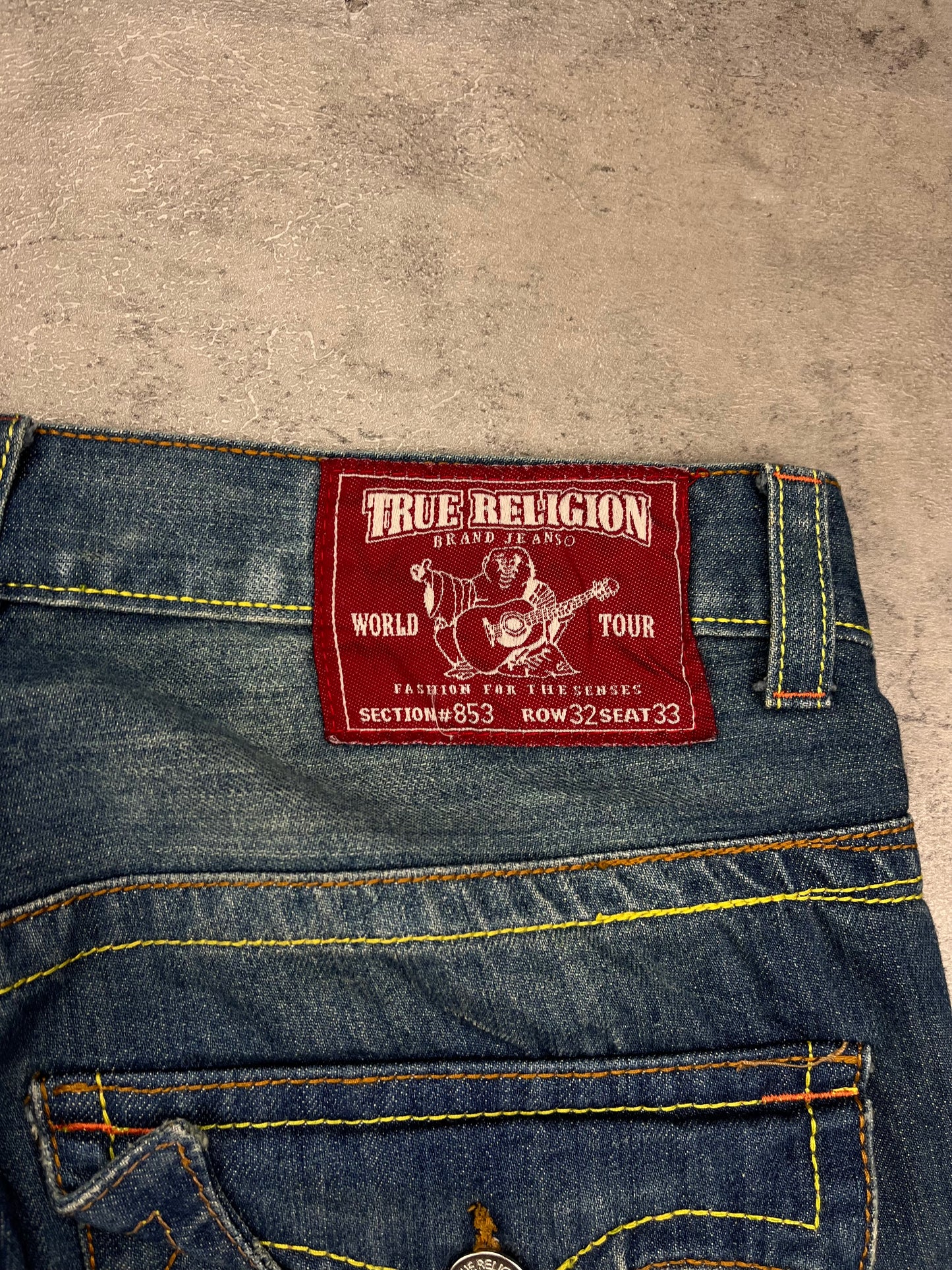 True Religion Authentic Y2K Low Waist Flared Bootcut Jeans