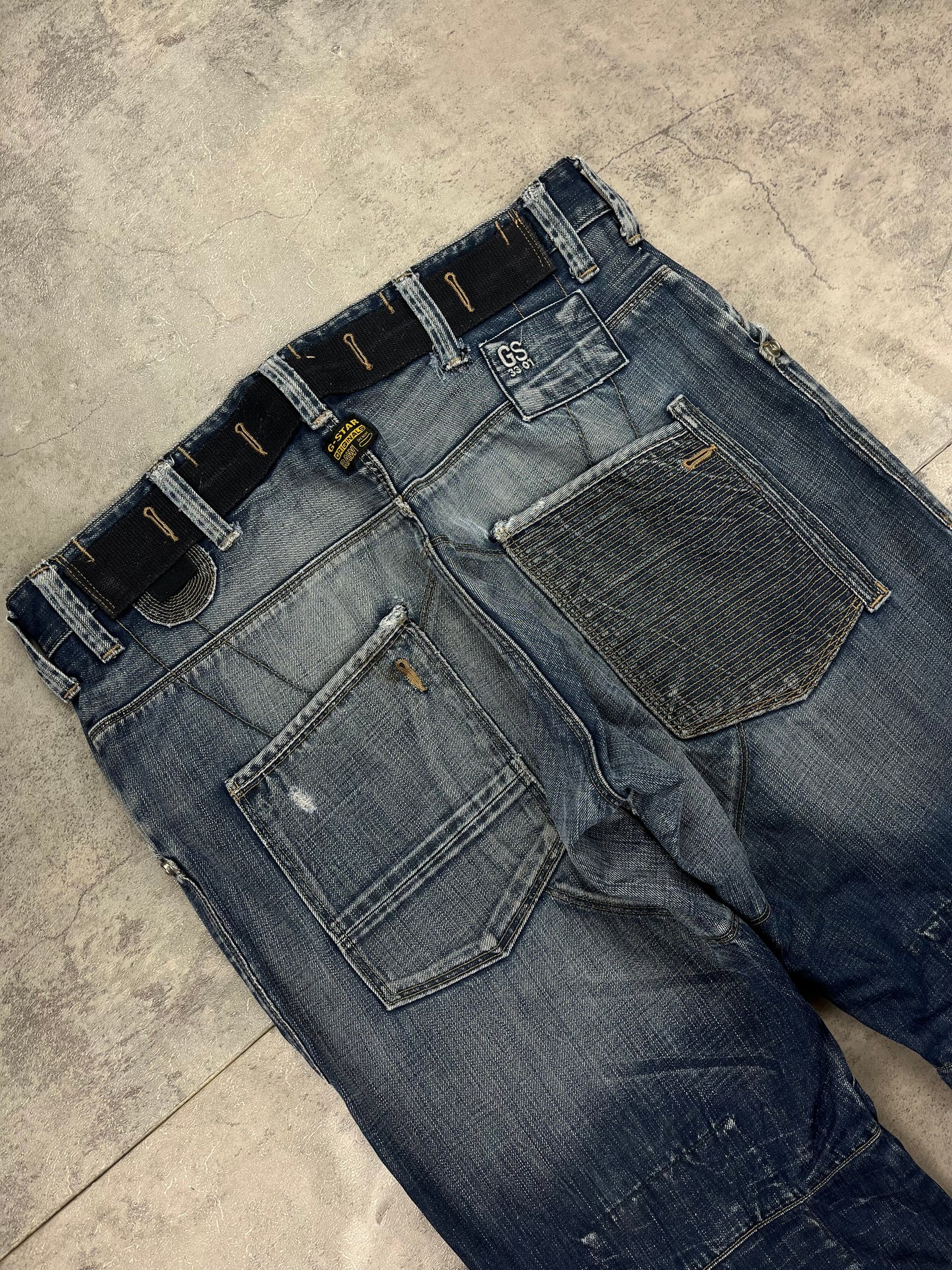 Vintage G-Star Raw Baggy Jeans Y2k