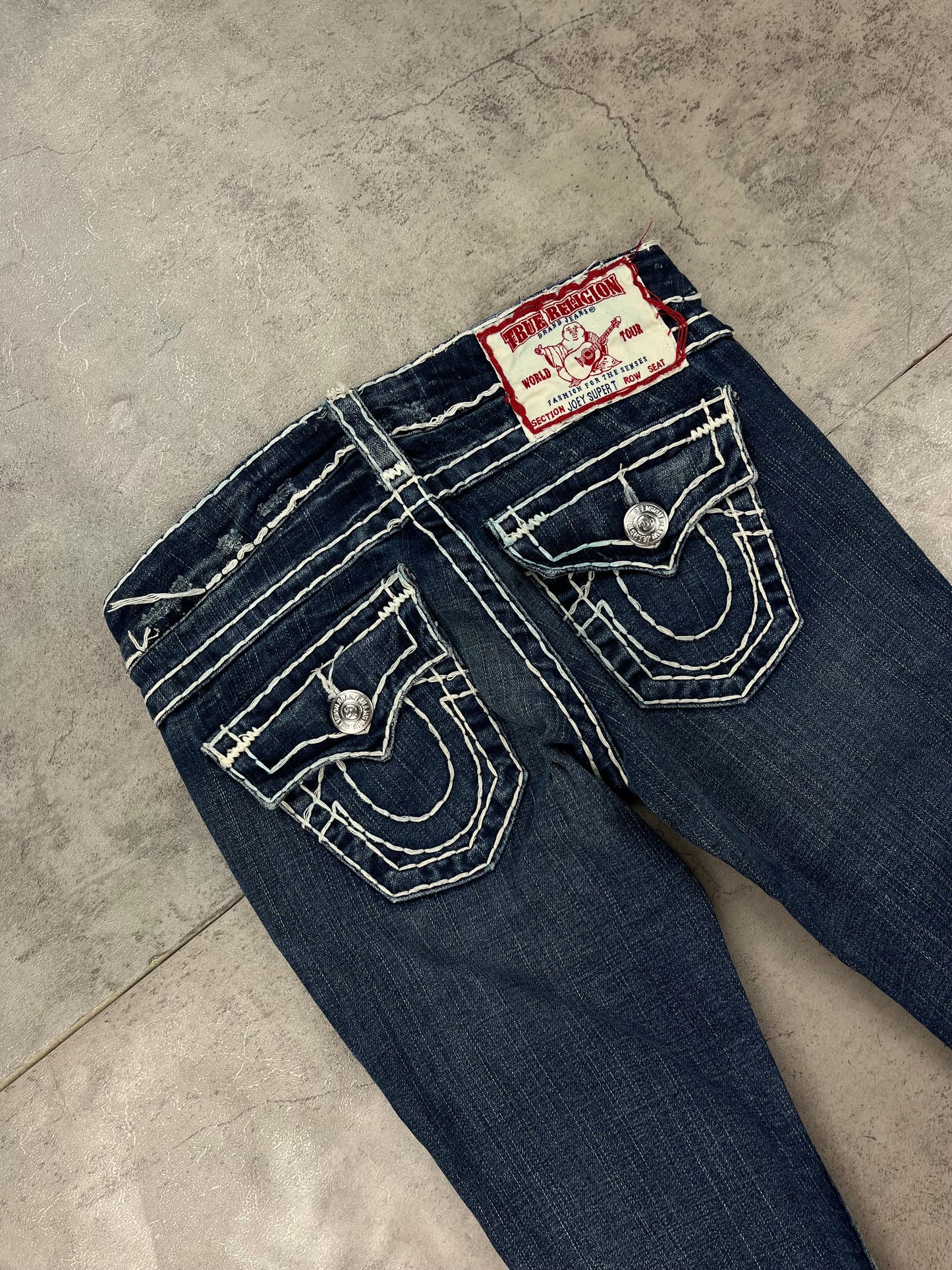 True Religion Lowwaist Flared Bootcut Jeans Y2k