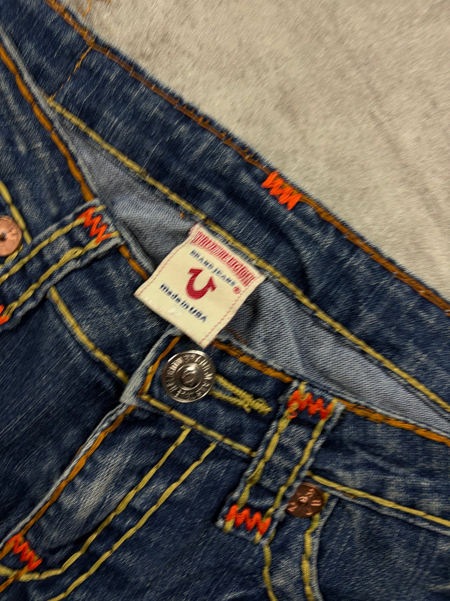 True Religion Bootcut Jeans Low Waist