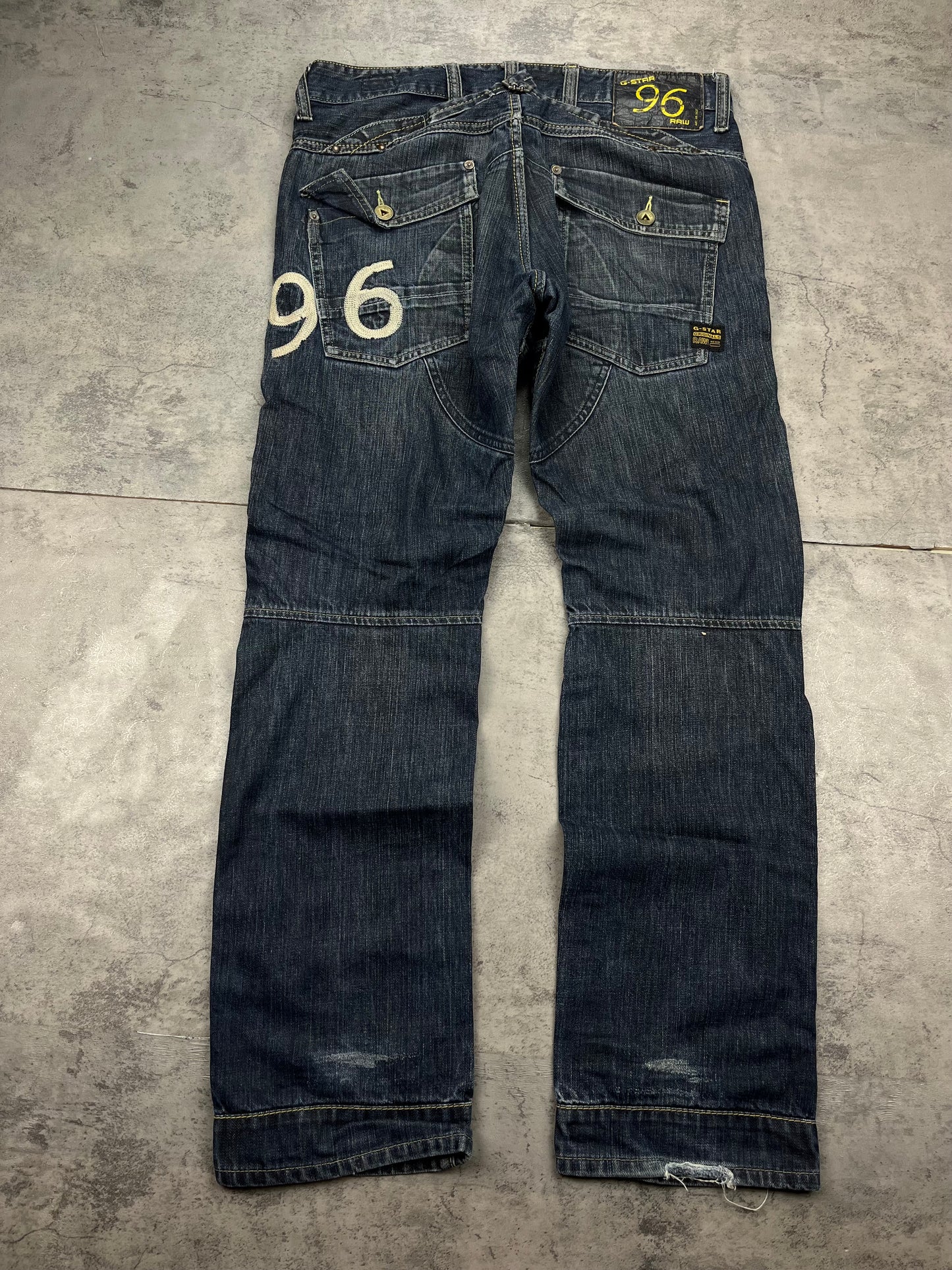 Baggy G-Star Y2k Vintage Jeans Embroidered