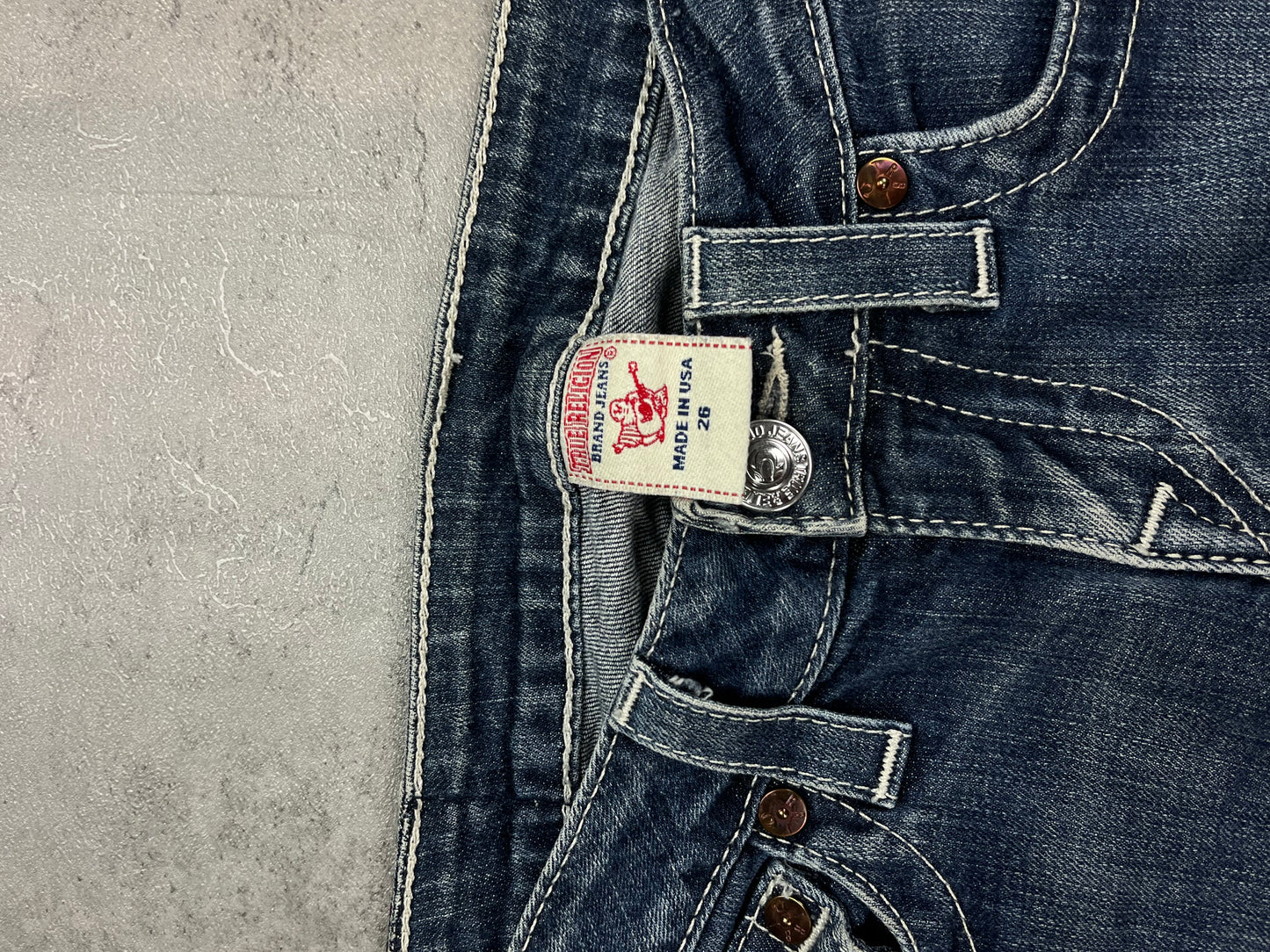 True Religion Lowwaist Bootcut Jeans Y2k Vintage