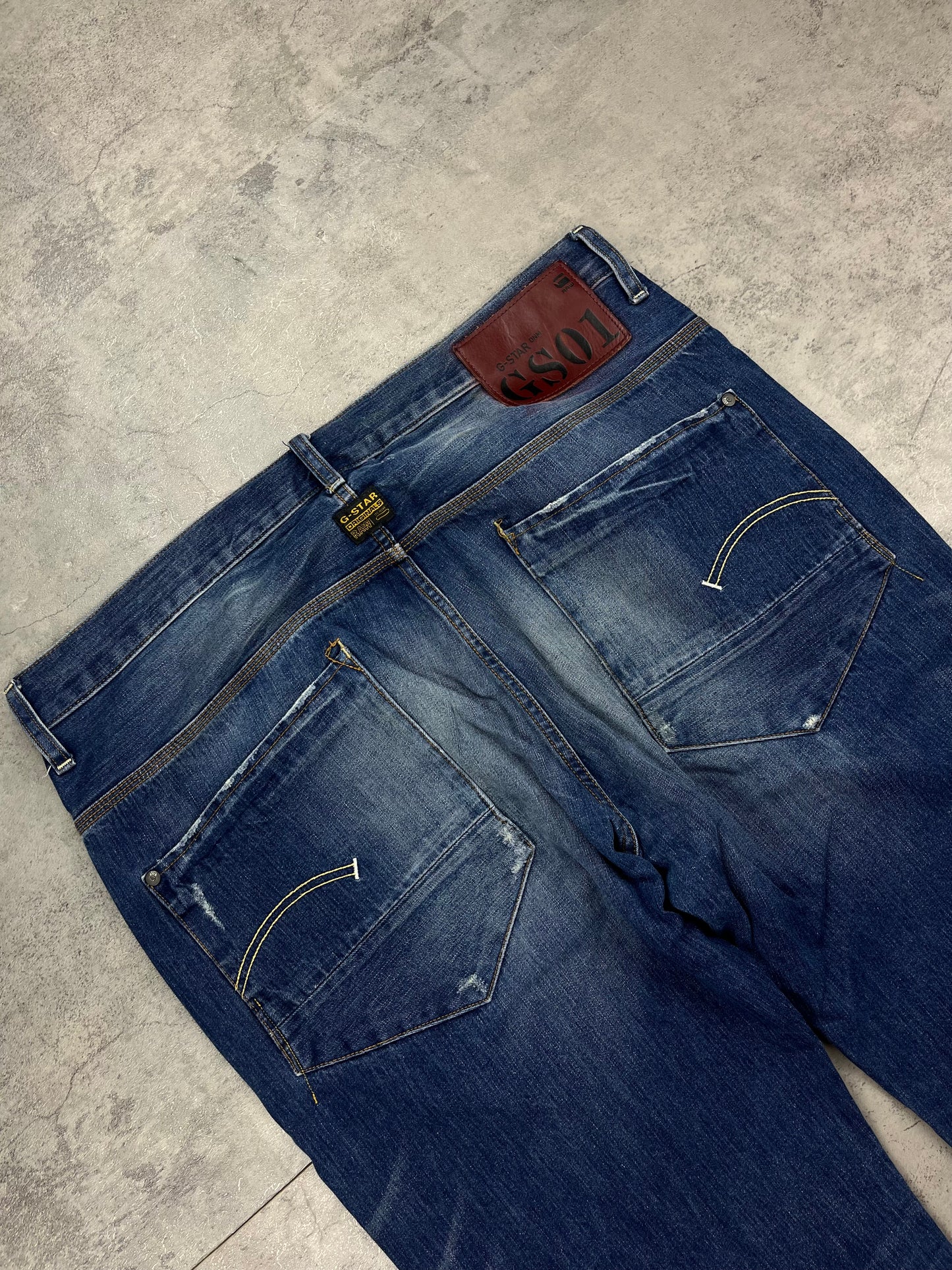 Vintage G-Star Raw Y2k Baggy Pasha Style Jeans