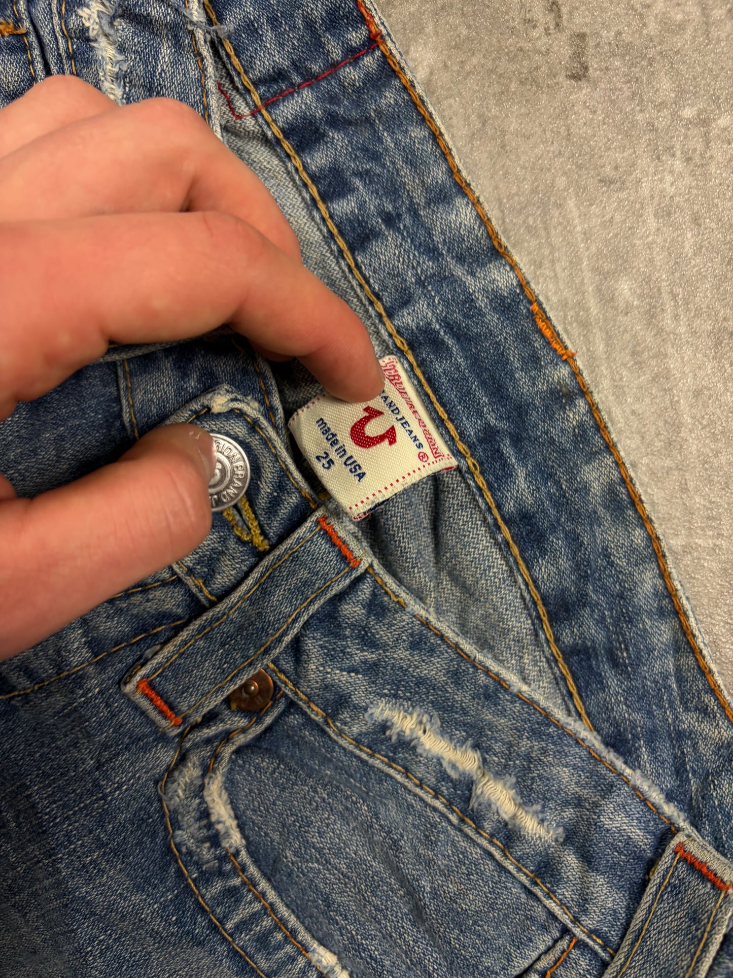 Bootcut True Religion Lowwaist Jeans Y2k Vintage