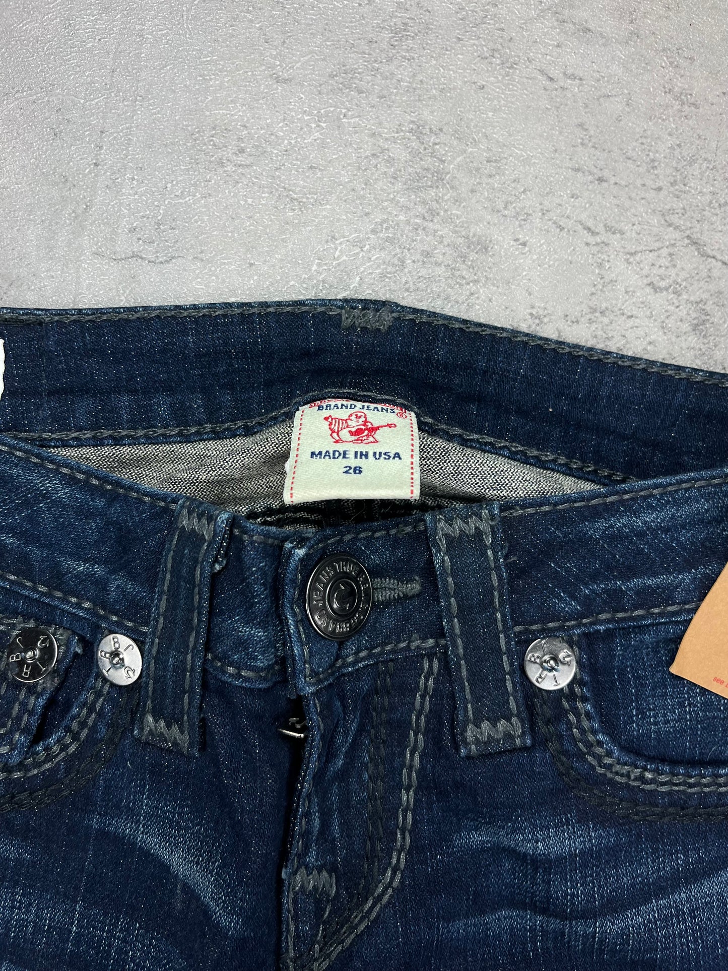 Lowwaist True Religion Deadstock Y2k Bootcut Flared Jeans
