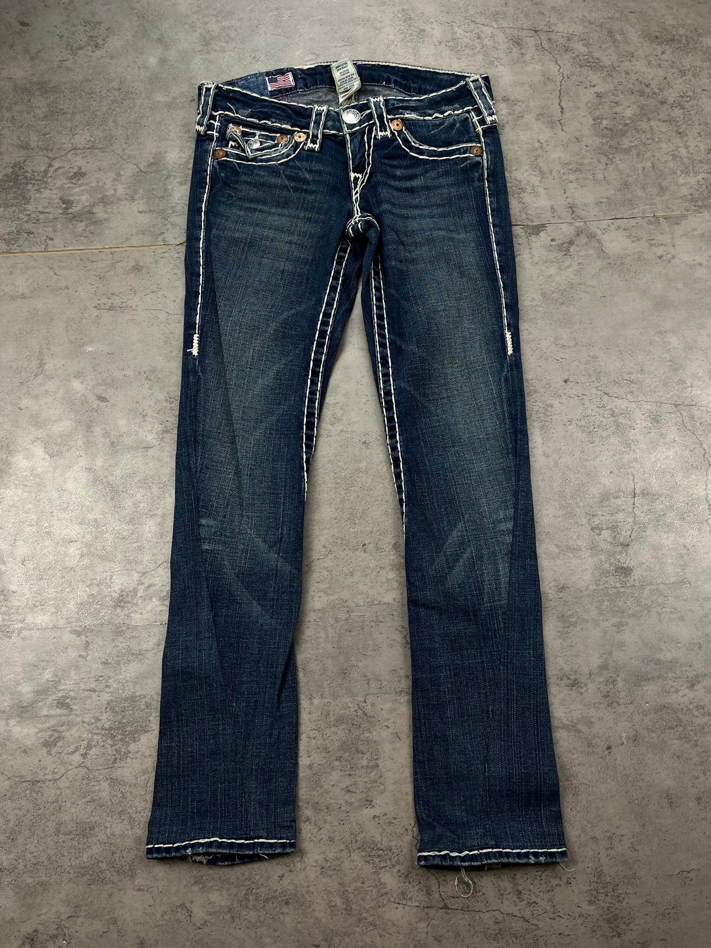 True Religion Lowwaist Flared Bootcut Jeans Y2k