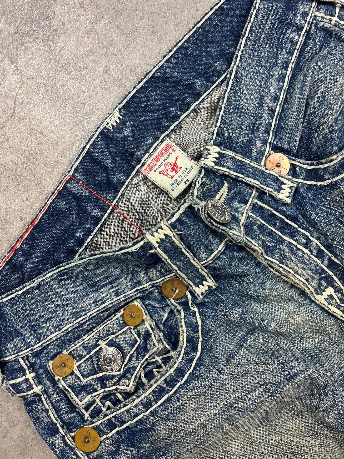 Vintage Y2k Bootcut Flared True Religion Jeans