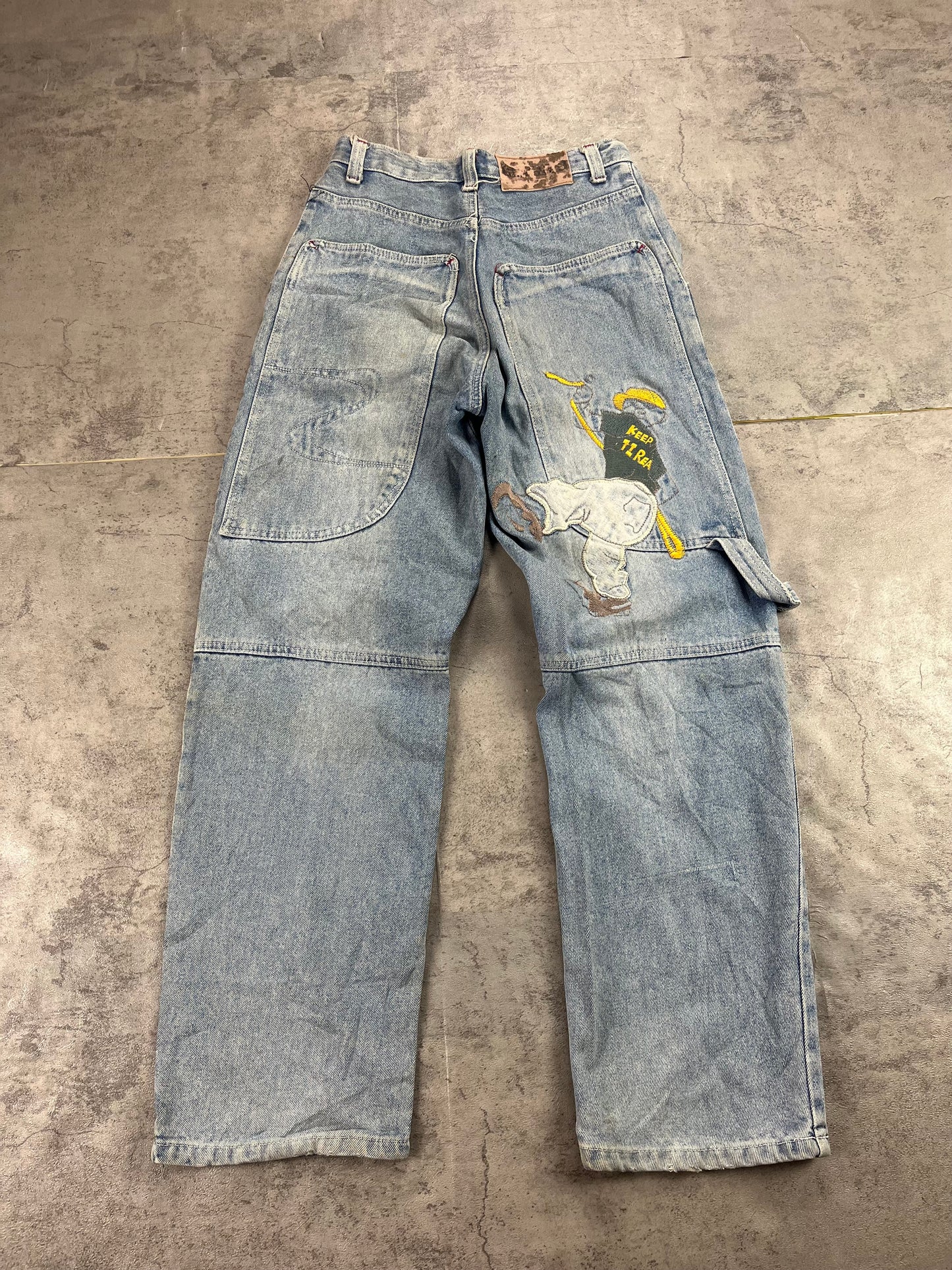 Vintage Y2k Akademiks Baggy Jeans W28