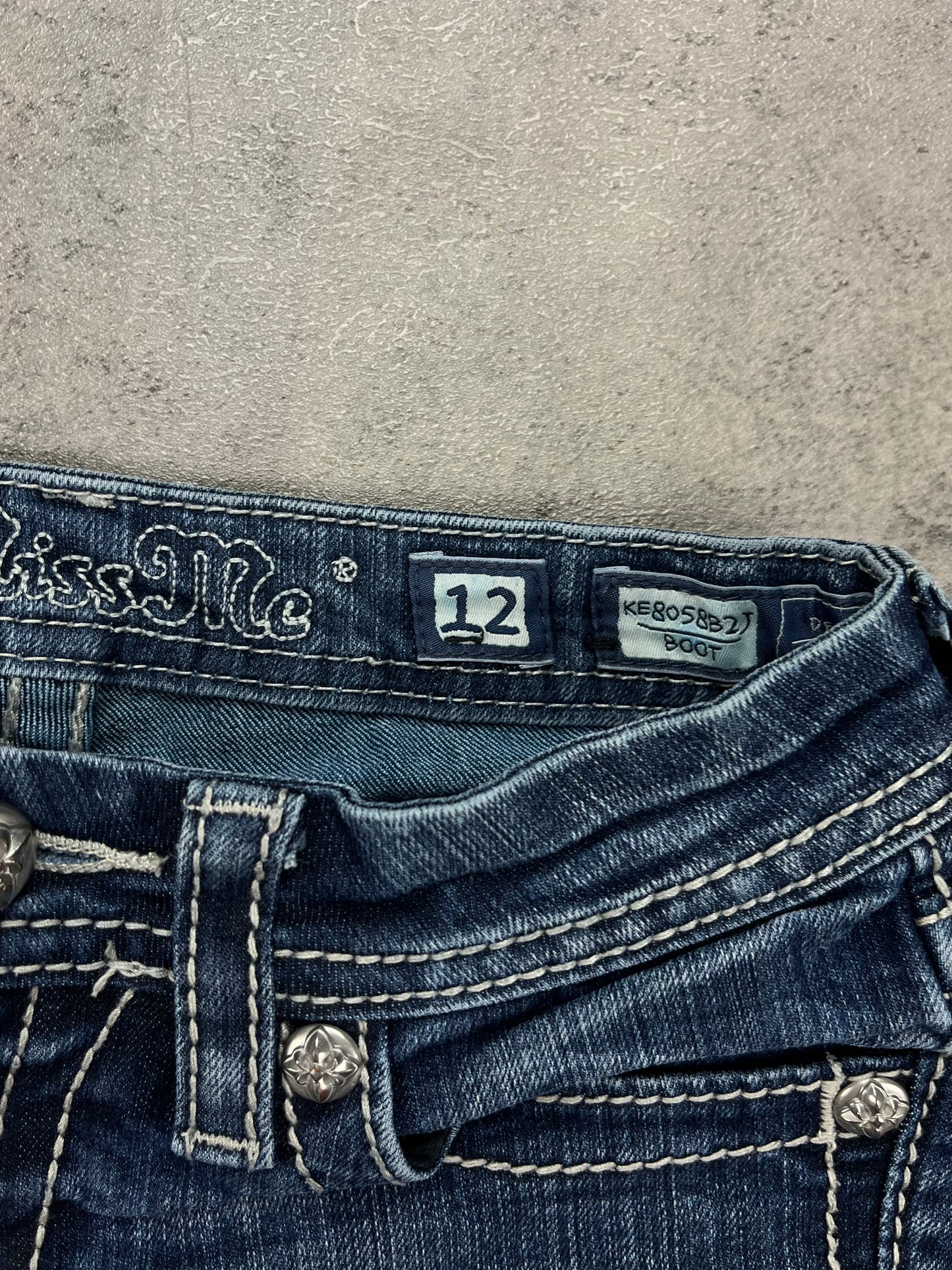 Lowwaist Miss me Y2k Bootcut Vintage Jeans