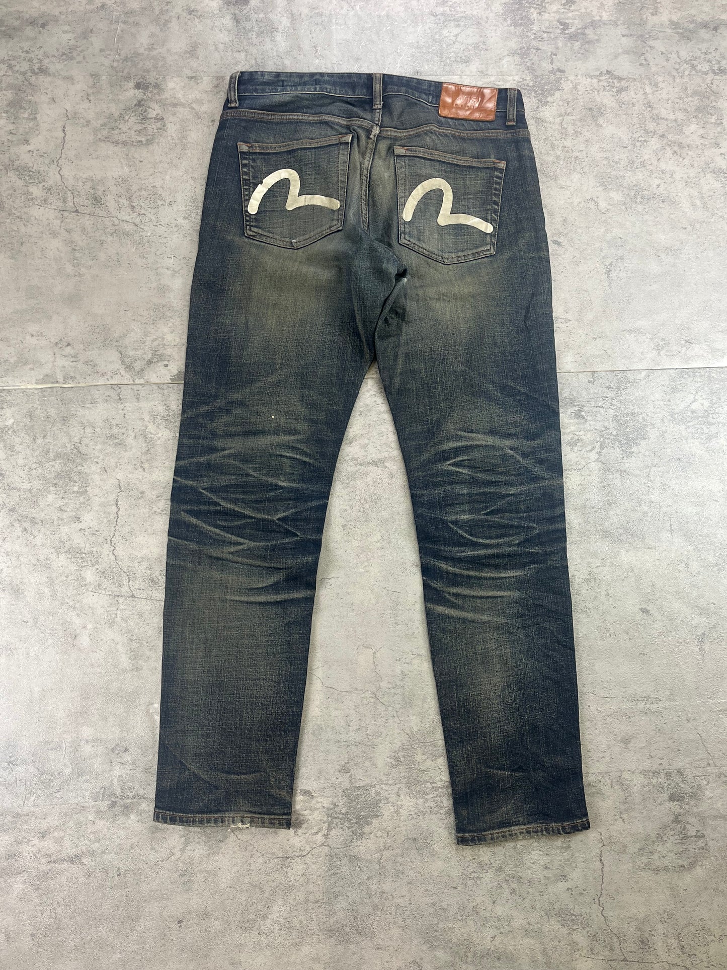 Vintage Y2k Evisu Straight Jeans W32