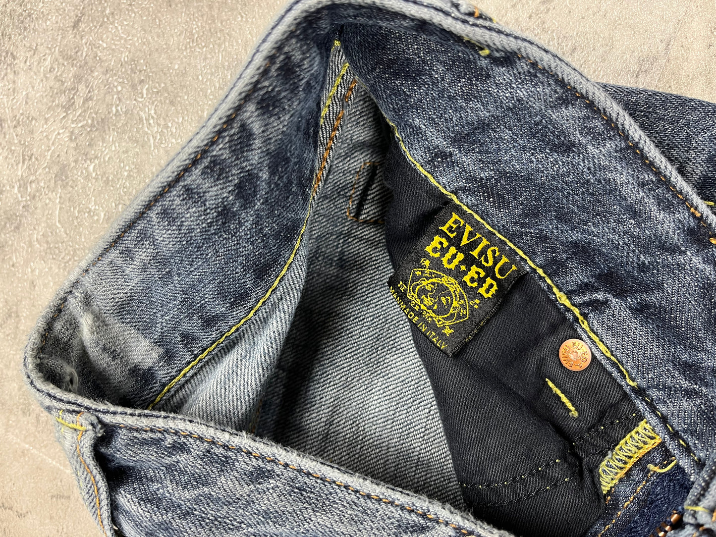 Vintage Y2k Evisu Straight Jeans W27