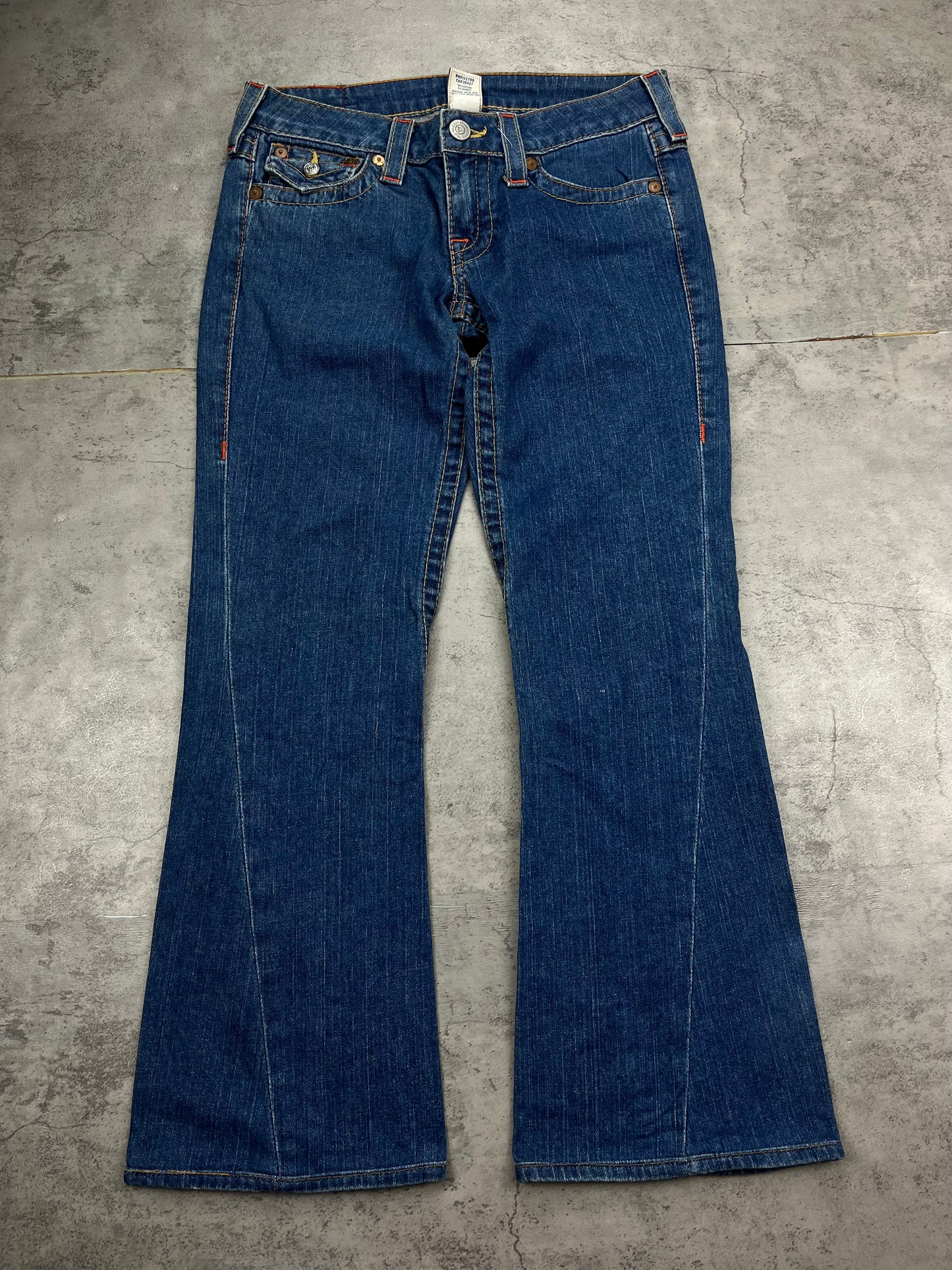 Rare Vintage True Religion Jeans Bootcut Flared Y2K Low Rise