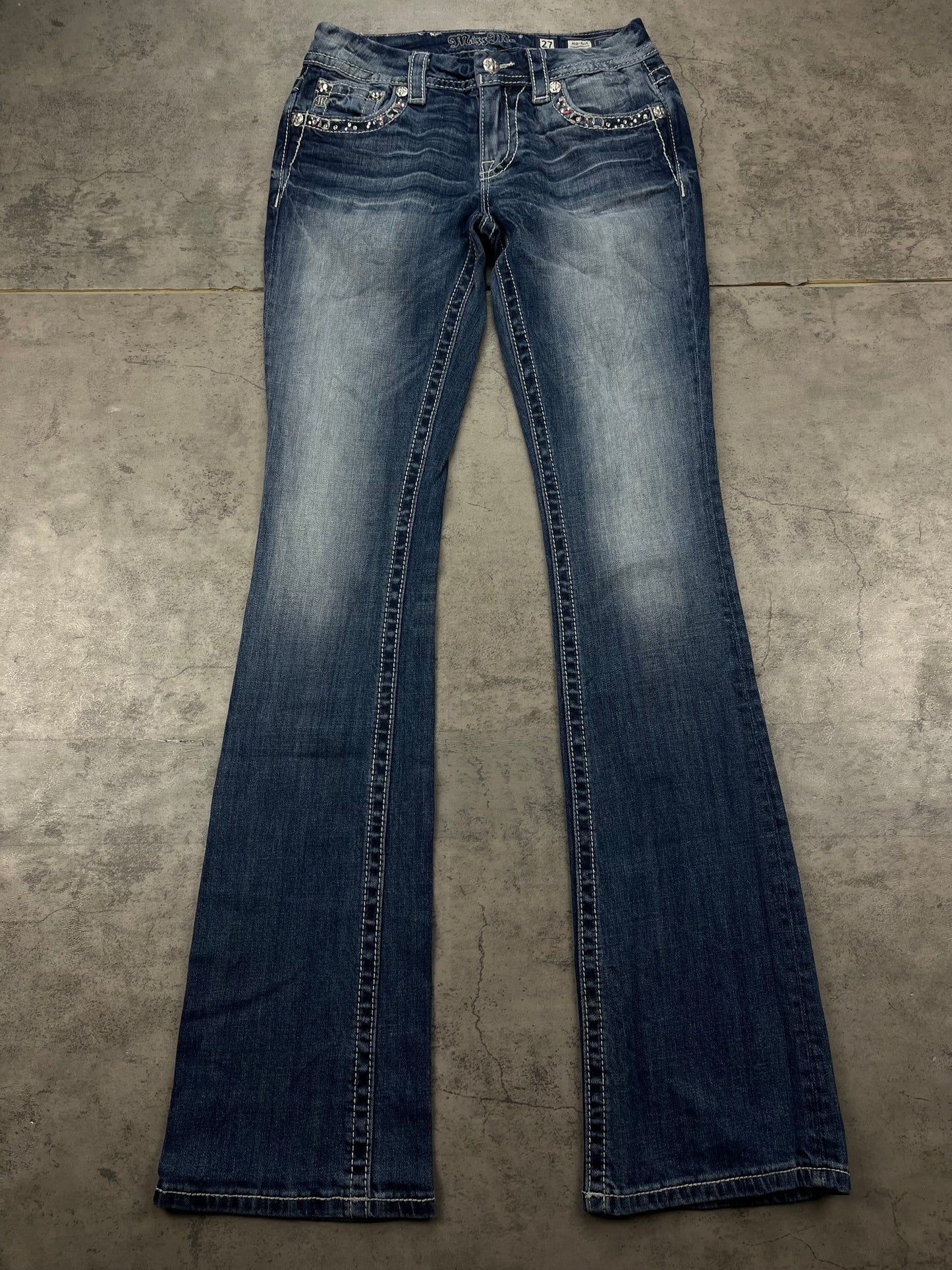 Miss me Lowrise Lowaist Bootcut Flared Y2k Vintage Jeans