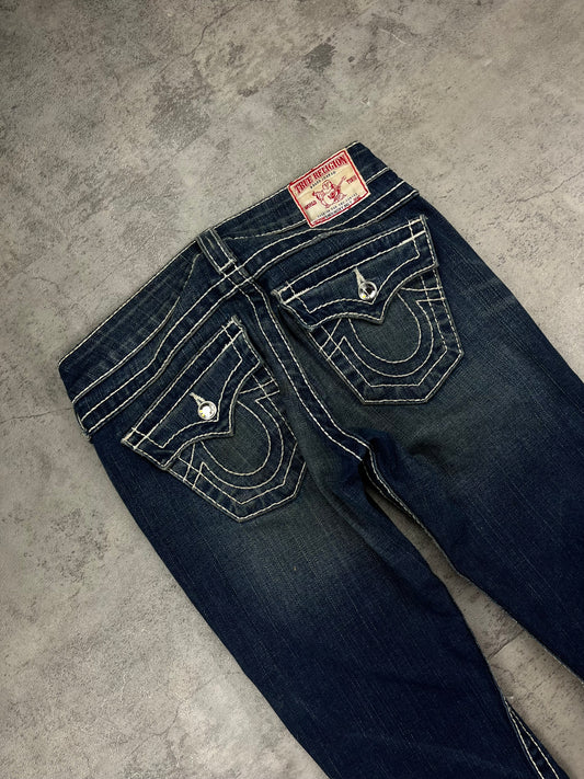 True Religion Y2K Low Rise Bootcut Flare Jeans Vintage Rare
