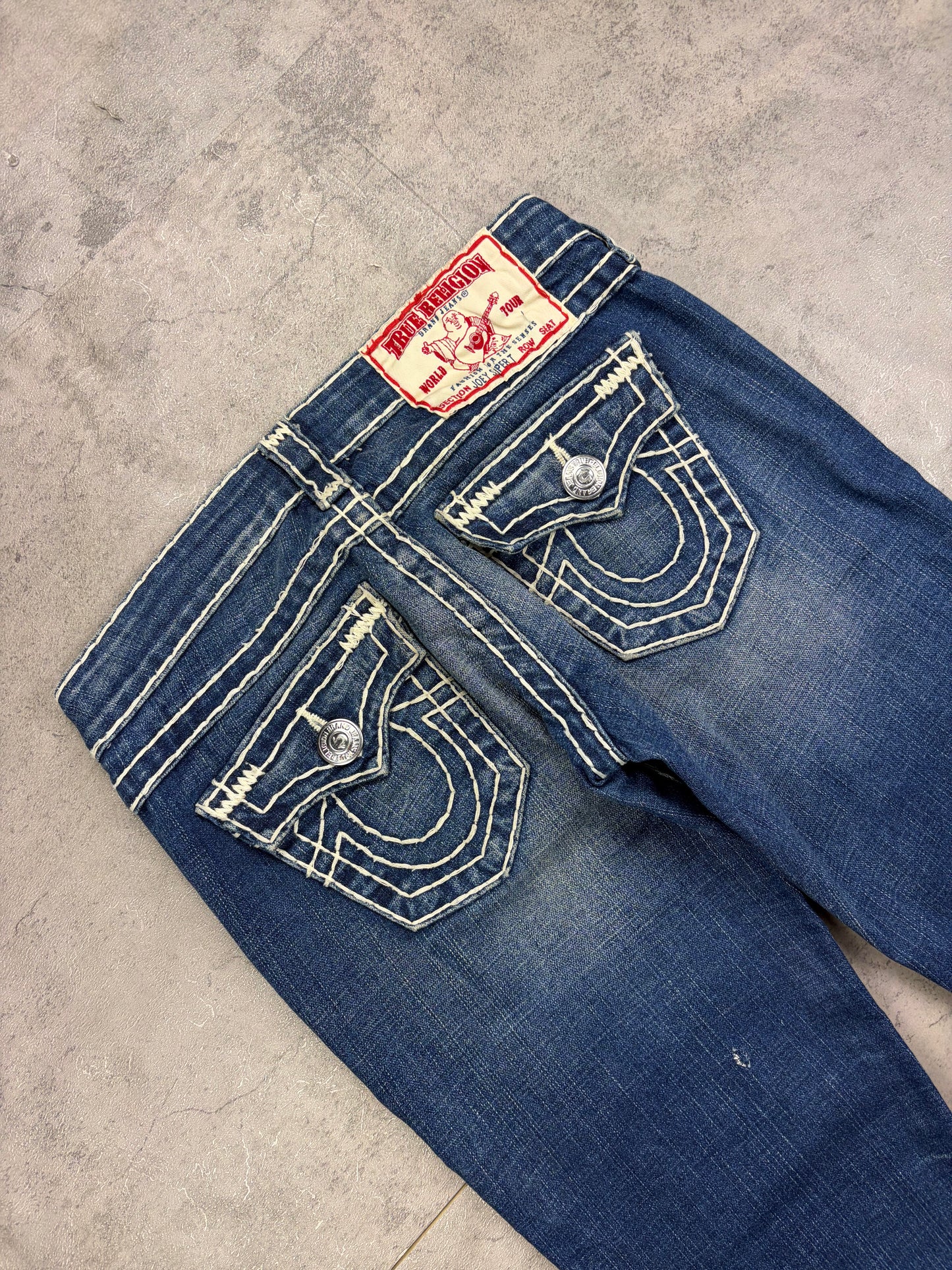 Vintage True Religion Glitzer Lowwaist Y2k Jeans
