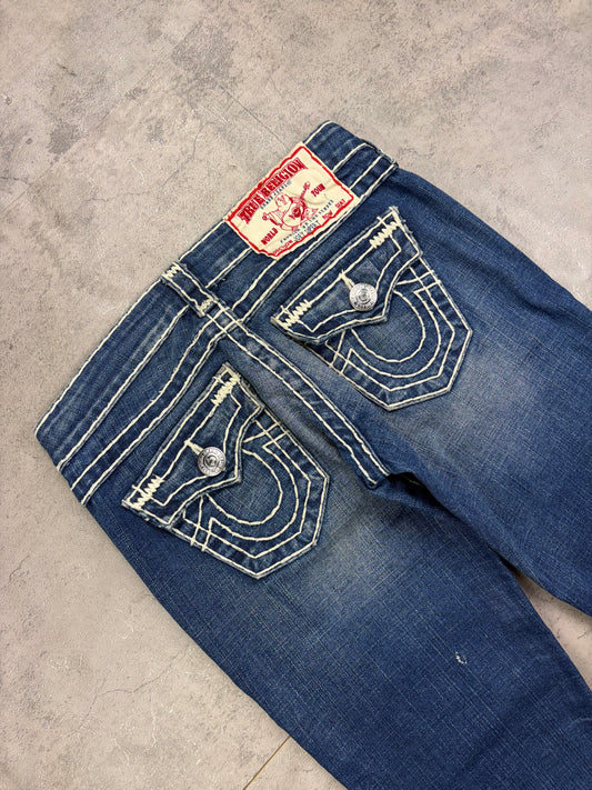 Vintage True Religion Glitzer Lowwaist Y2k Jeans