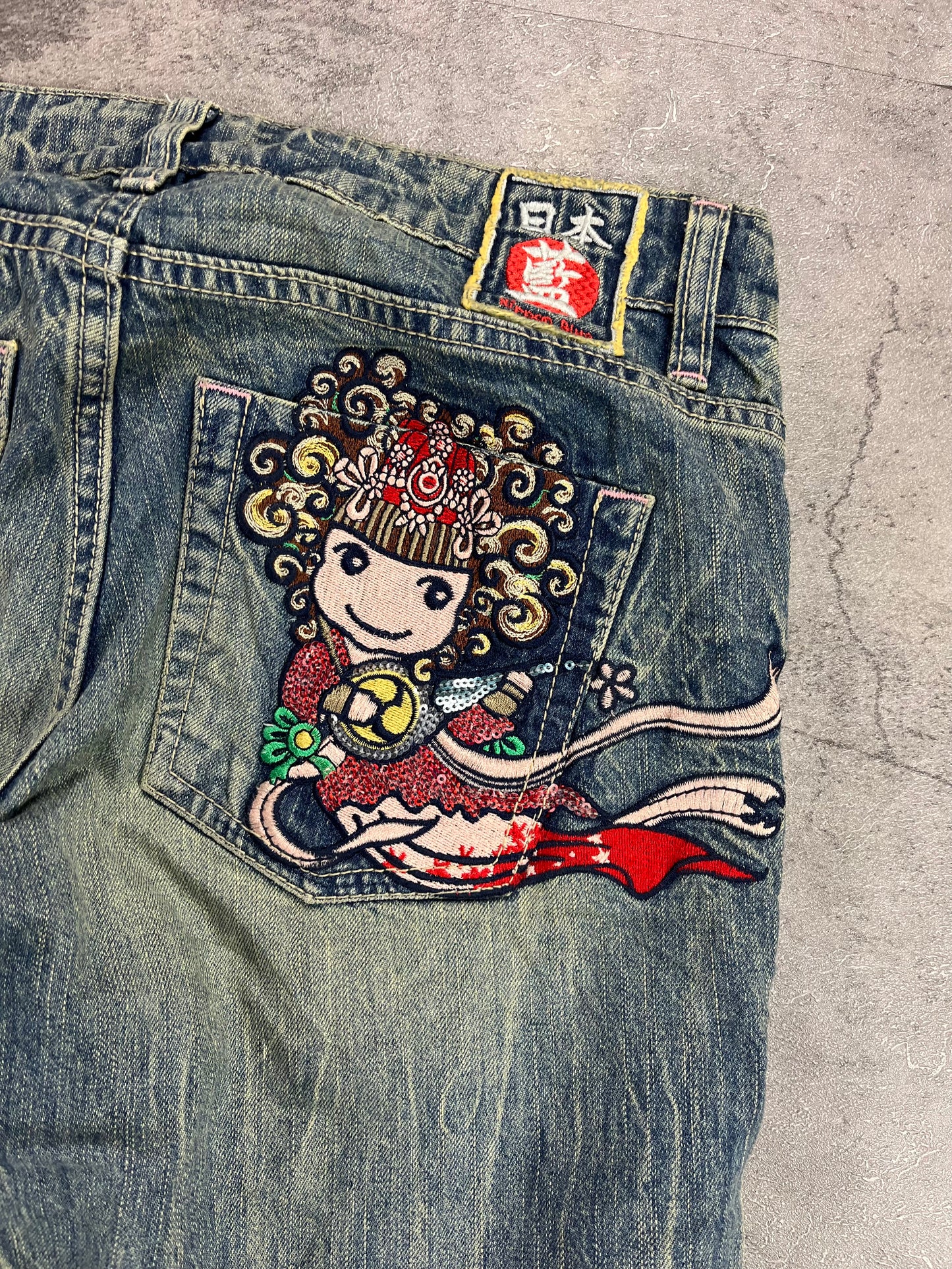 Vintage Y2k Japanese Denim W28