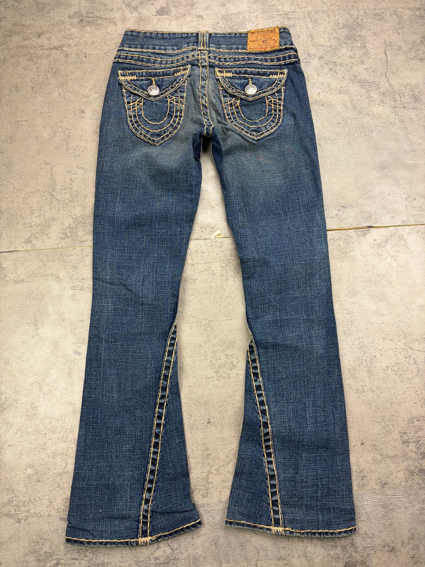 True Religion Low Rise Bootcut Denim