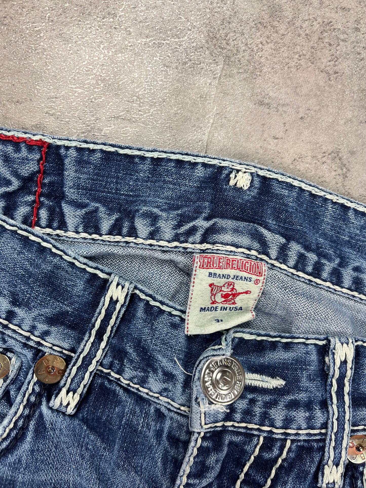 Vintage Y2k Baggy True Religion Jeans