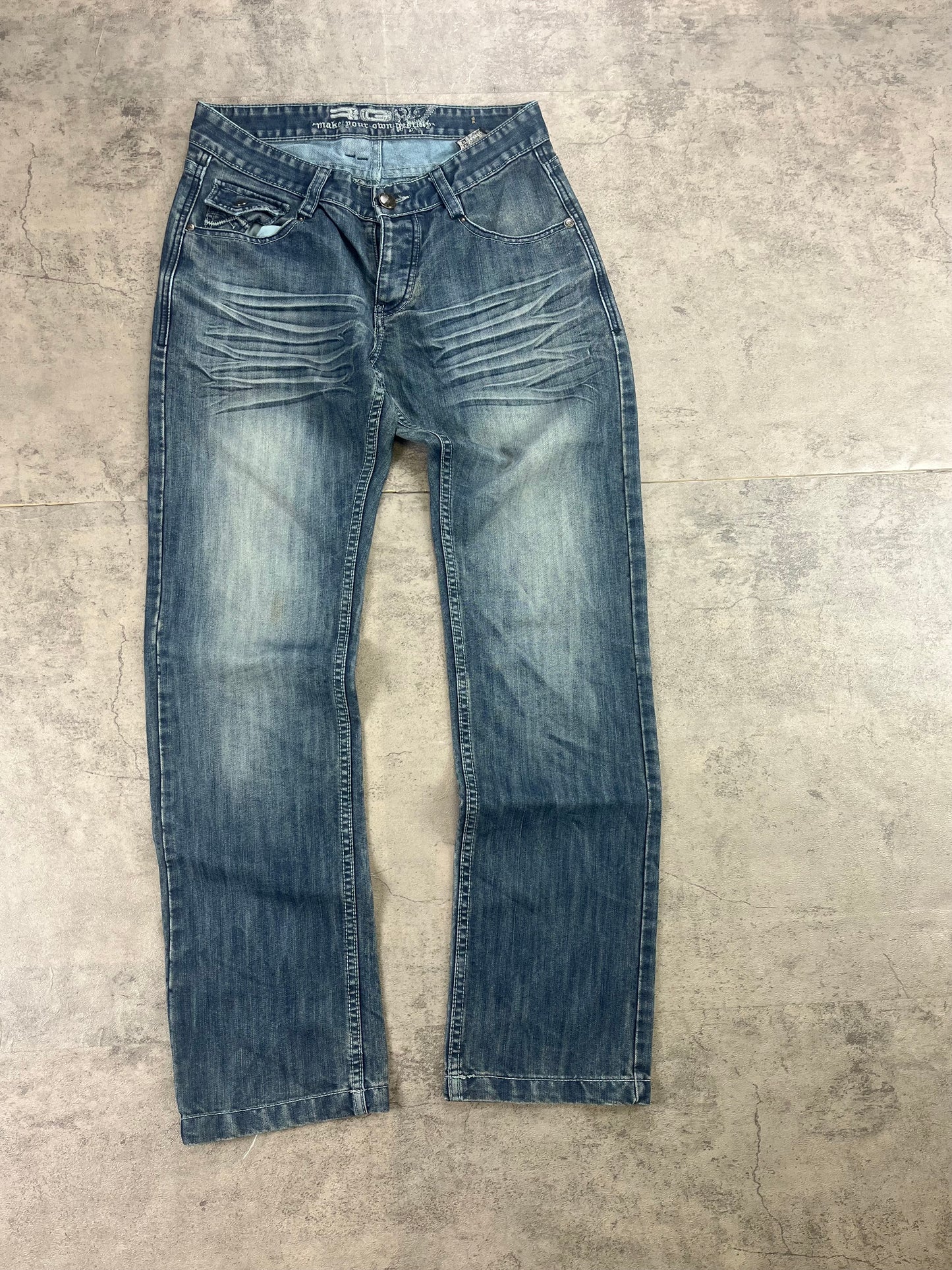 Vintage Y2k Straight Jeans W30