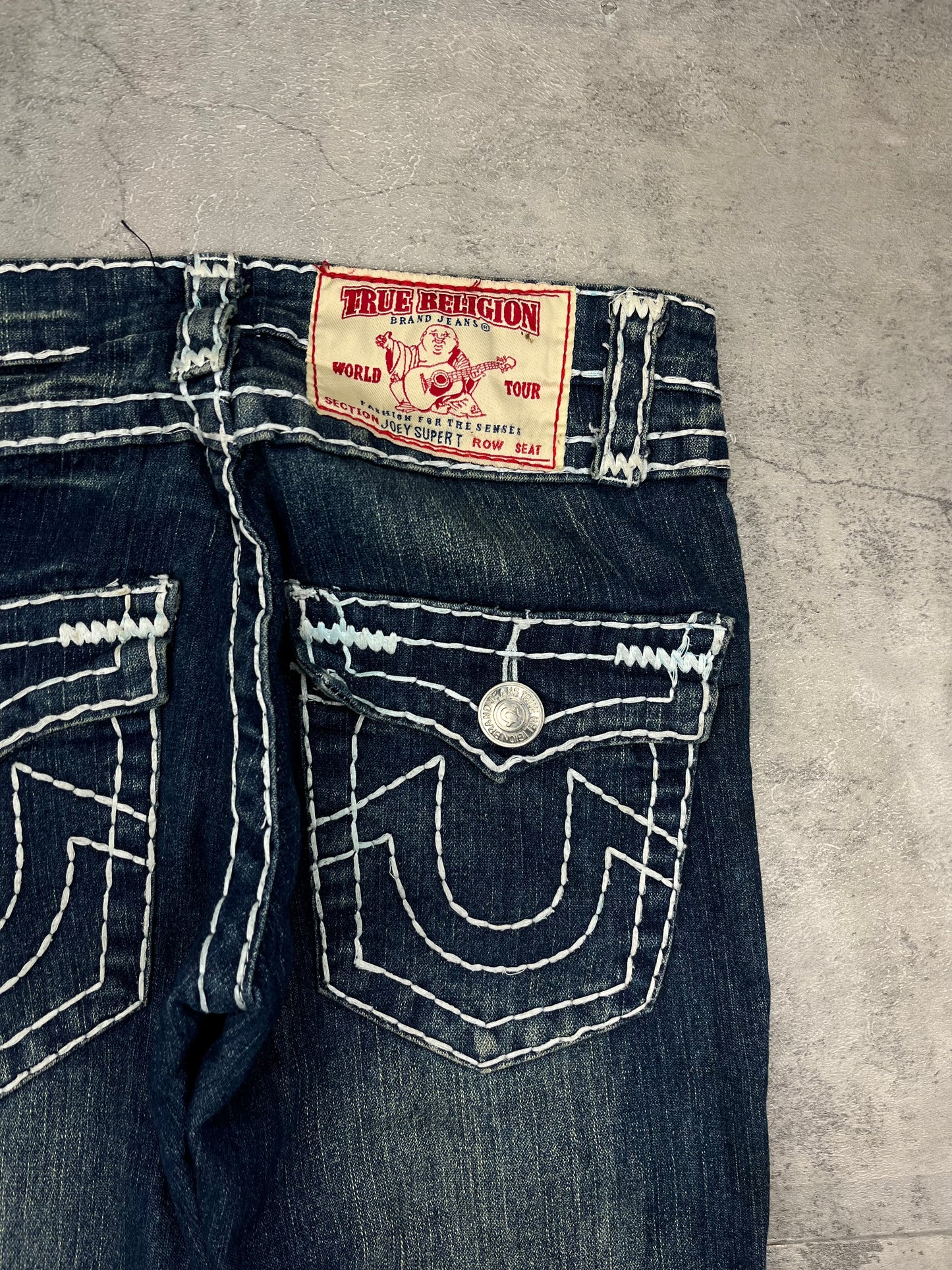True Religion Vintage Low Rise Flared Y2K Bootcut Jeans