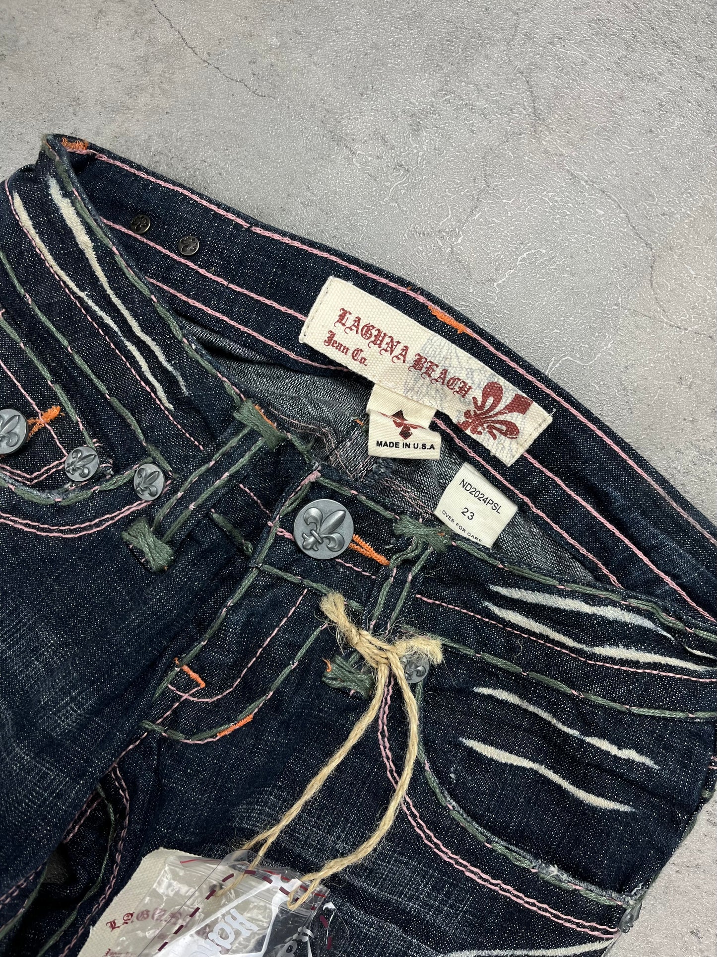 Laguna Beach Deadstock Flared Lowwaist Bootcut Denim Y2k Vintage Rare